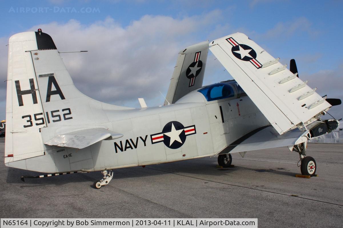 N65164, 1955 Douglas EA-1E Skyraider AD-5W C/N 55-471DH, Sun N Fun 2013