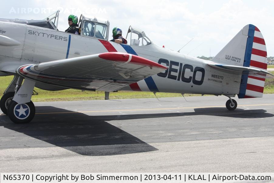 N65370, 1941 North American SNJ-2 Texan C/N 2562, Sun N Fun 2013