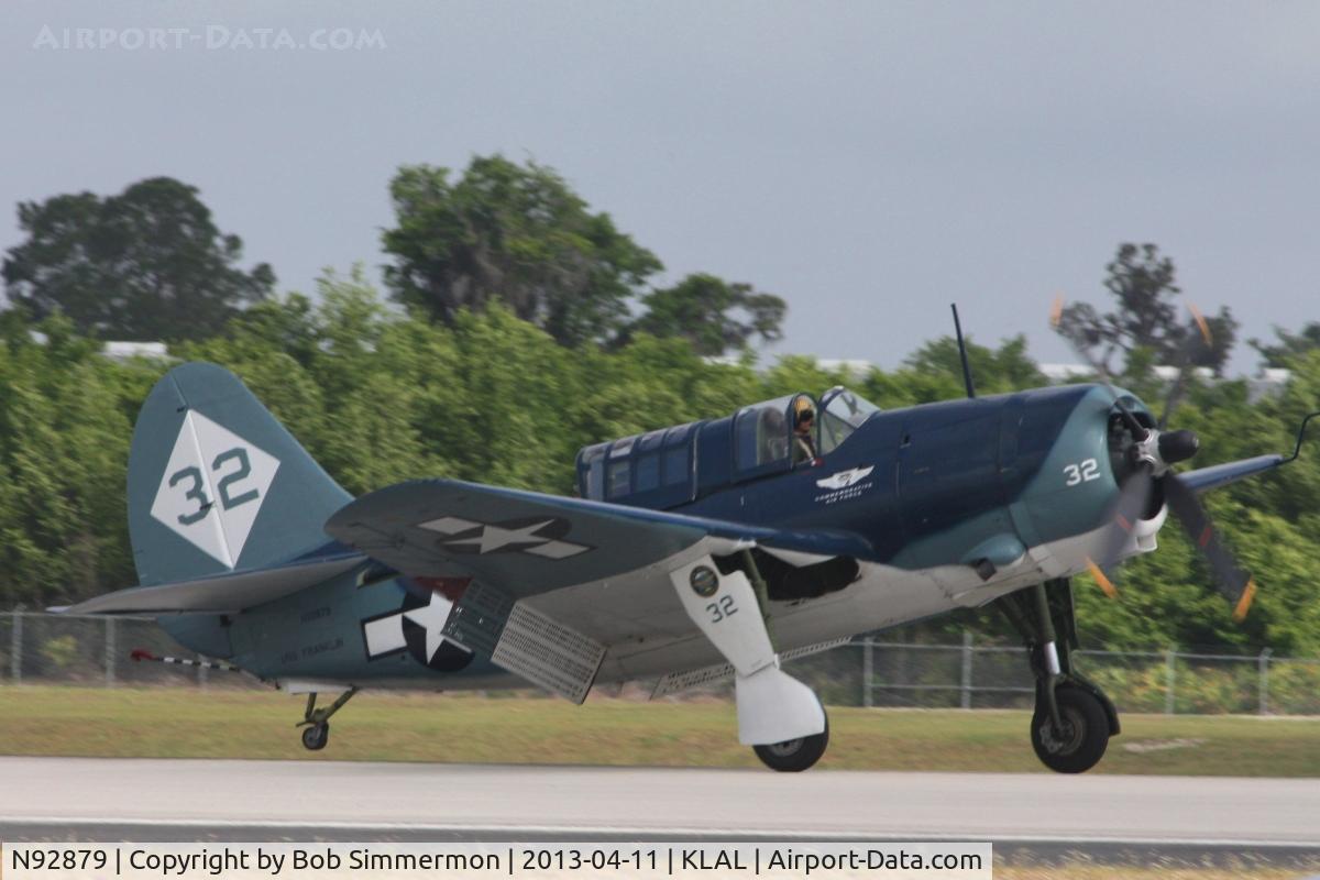 N92879, 1944 Curtiss SB2C-5 Helldiver C/N 83725, Sun N Fun 2013