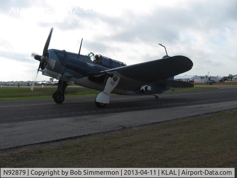 N92879, 1944 Curtiss SB2C-5 Helldiver C/N 83725, Sun N Fun 2013