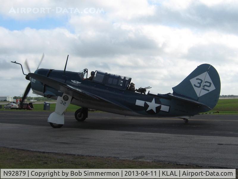 N92879, 1944 Curtiss SB2C-5 Helldiver C/N 83725, Sun N Fun 2013