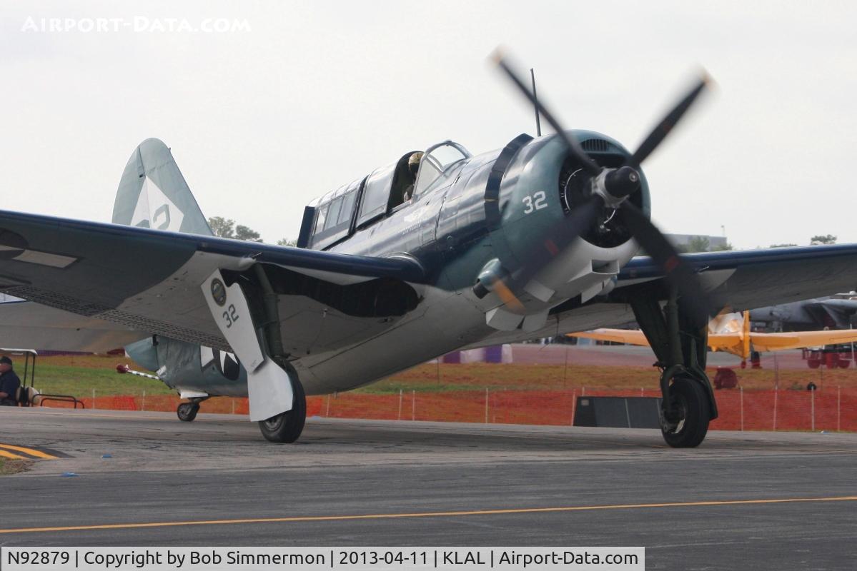 N92879, 1944 Curtiss SB2C-5 Helldiver C/N 83725, Sun N Fun 2013