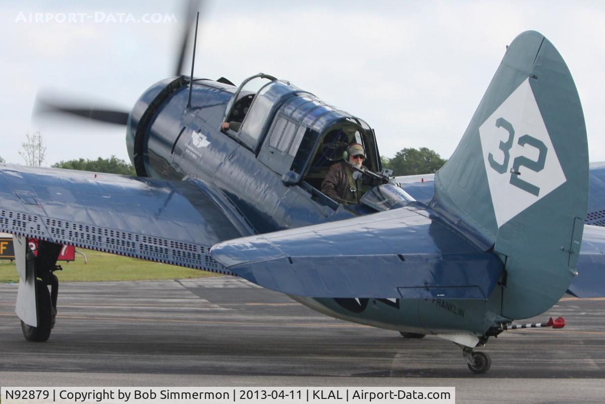 N92879, 1944 Curtiss SB2C-5 Helldiver C/N 83725, Sun N Fun 2013