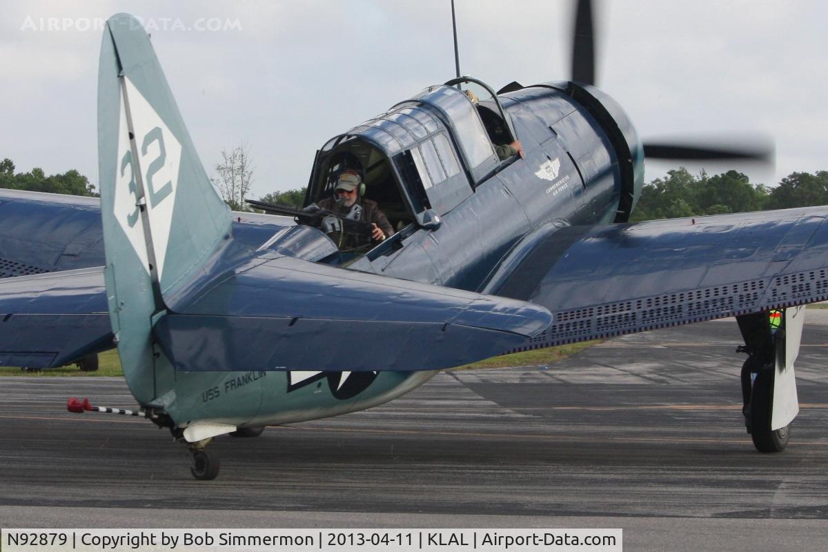 N92879, 1944 Curtiss SB2C-5 Helldiver C/N 83725, Sun N Fun 2013