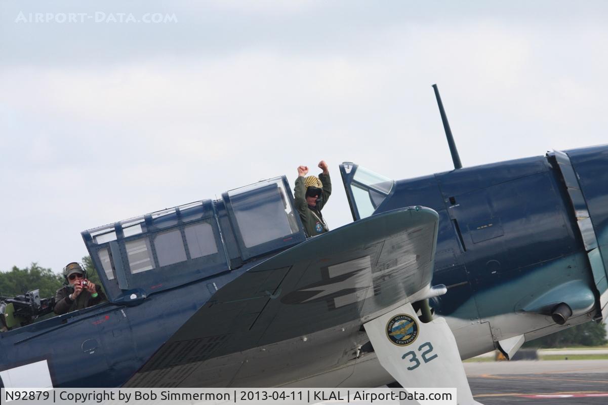 N92879, 1944 Curtiss SB2C-5 Helldiver C/N 83725, Sun N Fun 2013