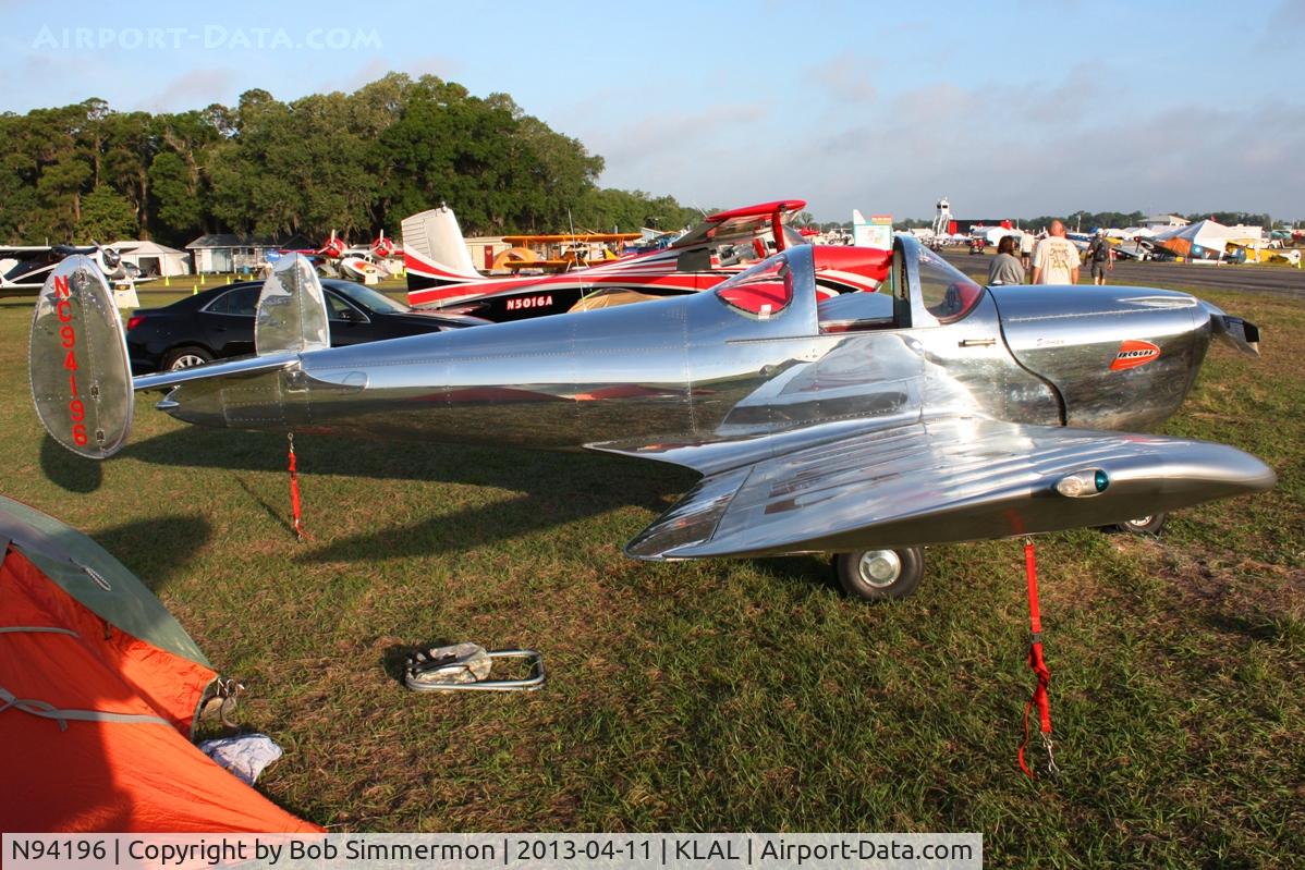 N94196, 1946 Erco 415D Ercoupe C/N 1519, Sun N Fun 2013