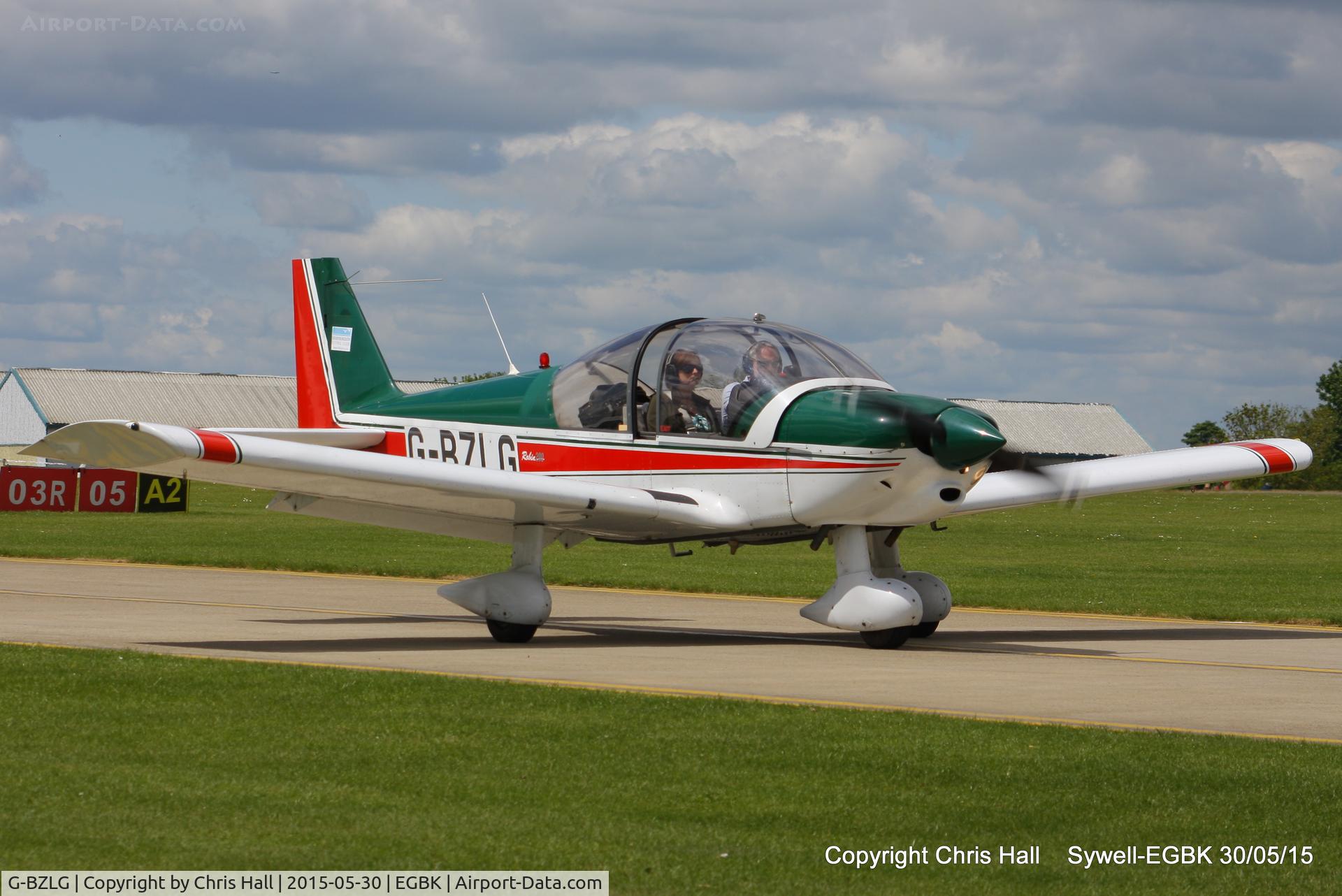 G-BZLG, 2000 Robin HR-200-120B C/N 353, at Aeroexpo 2015