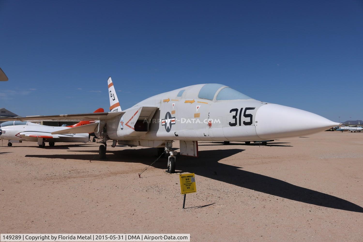 149289, 1962 North American RA-5C Vigilante C/N 269-24 (149289), RA-5C