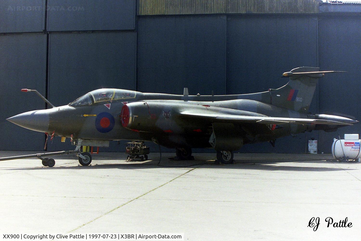XX900, 1976 Hawker Siddeley Buccaneer S.2B C/N B3-05-75, Parked at Bruntingthorpe X3BR