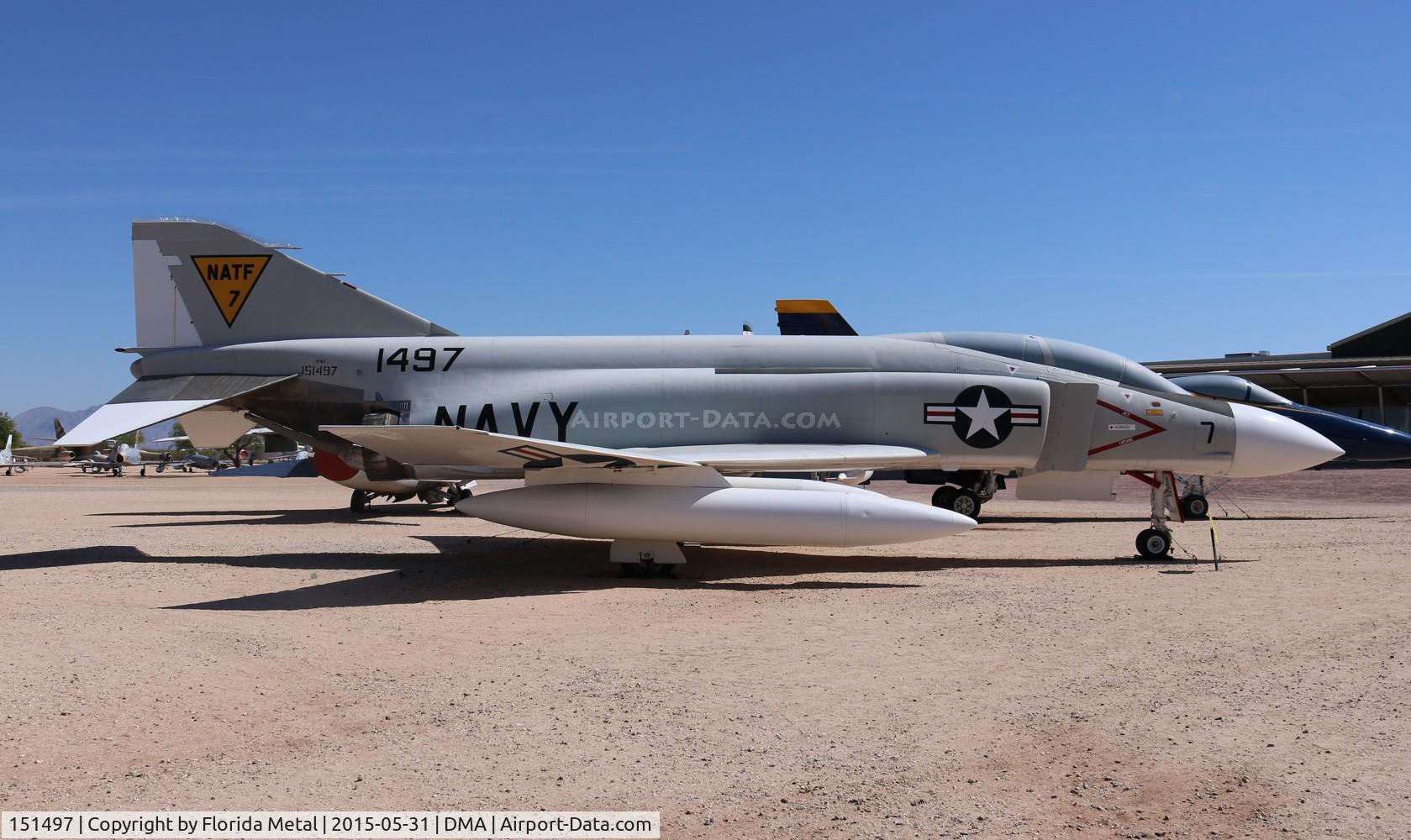 151497, 1964 McDonnell YF-4J Phantom II C/N 655, YF-4J