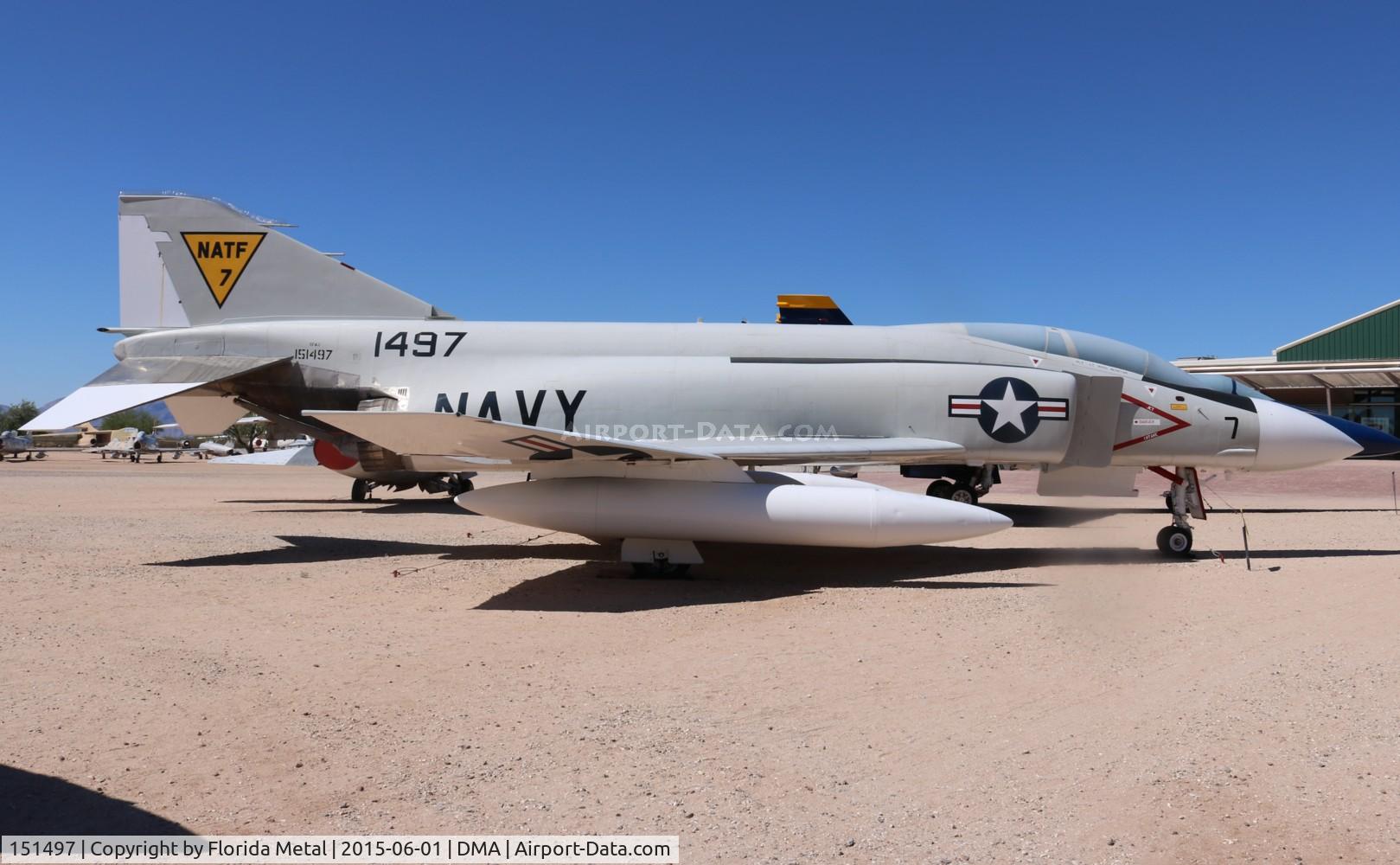 151497, 1964 McDonnell YF-4J Phantom II C/N 655, YF-4J Phantom II