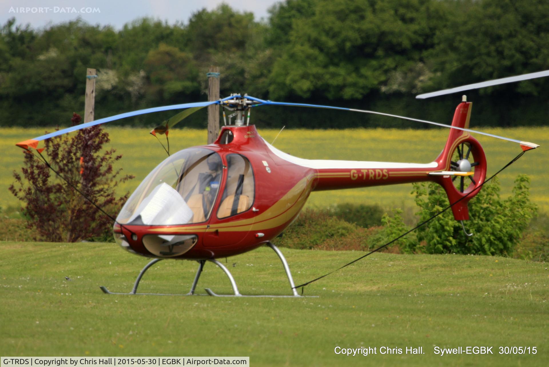 G-TRDS, 2013 Guimbal Cabri G2 C/N 1049, at Aeroexpo 2015