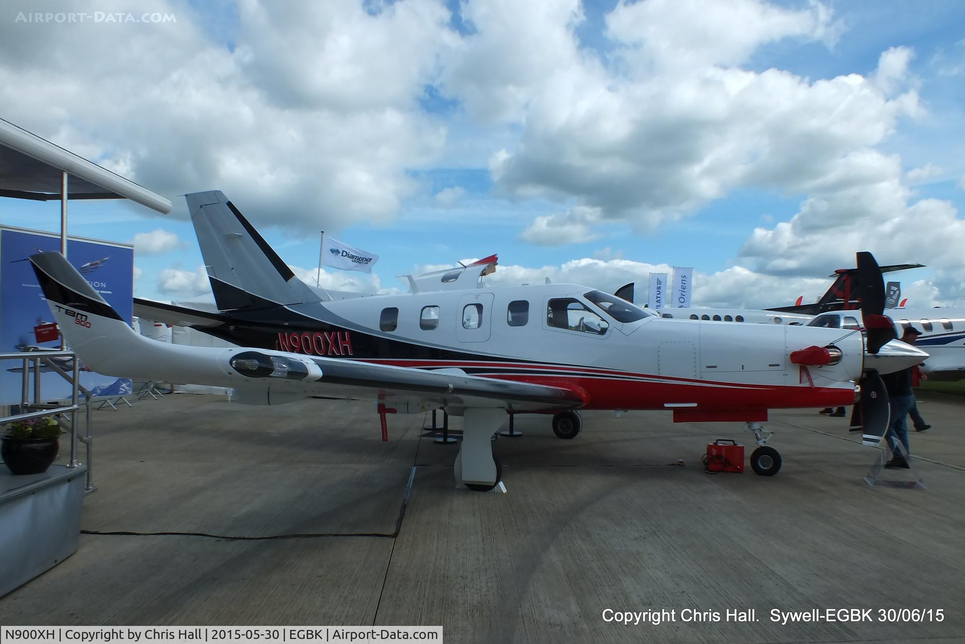 N900XH, 2014 Socata TBM-900 C/N 1019, at Aeroexpo 2015