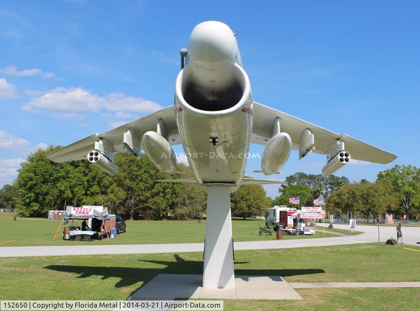 152650, LTV A-7A Corsair II C/N A-007, A-7A Corsair Don Garlits Museum Wildwood Florida