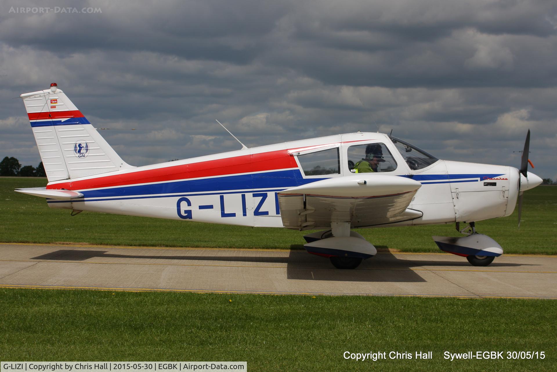 G-LIZI, 1961 Piper PA-28-160 Cherokee Cherokee C/N 28-52, at Aeroexpo 2015