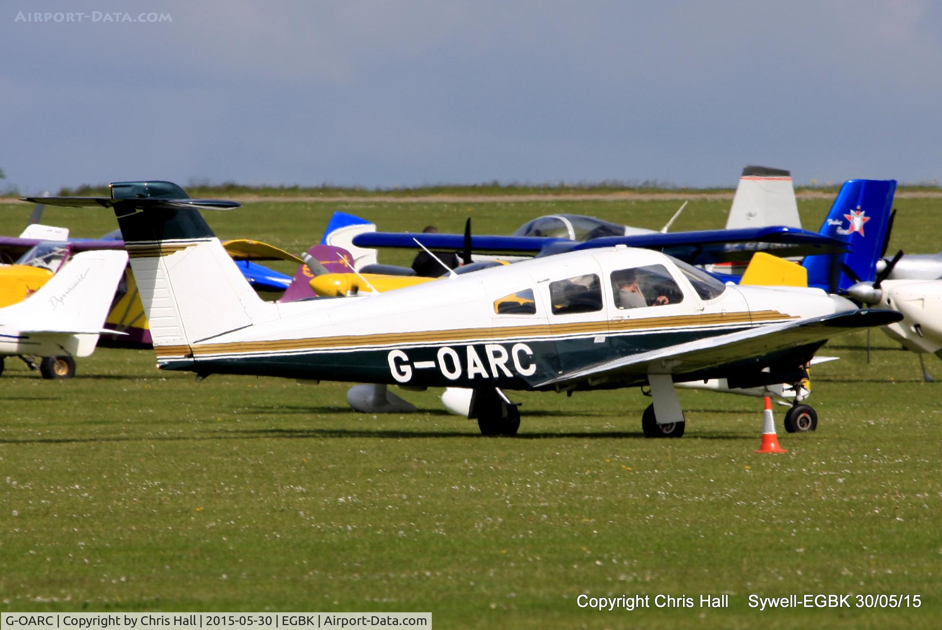 G-OARC, 1979 Piper PA-28RT-201 Arrow IV C/N 28R-7918009, at Aeroexpo 2015