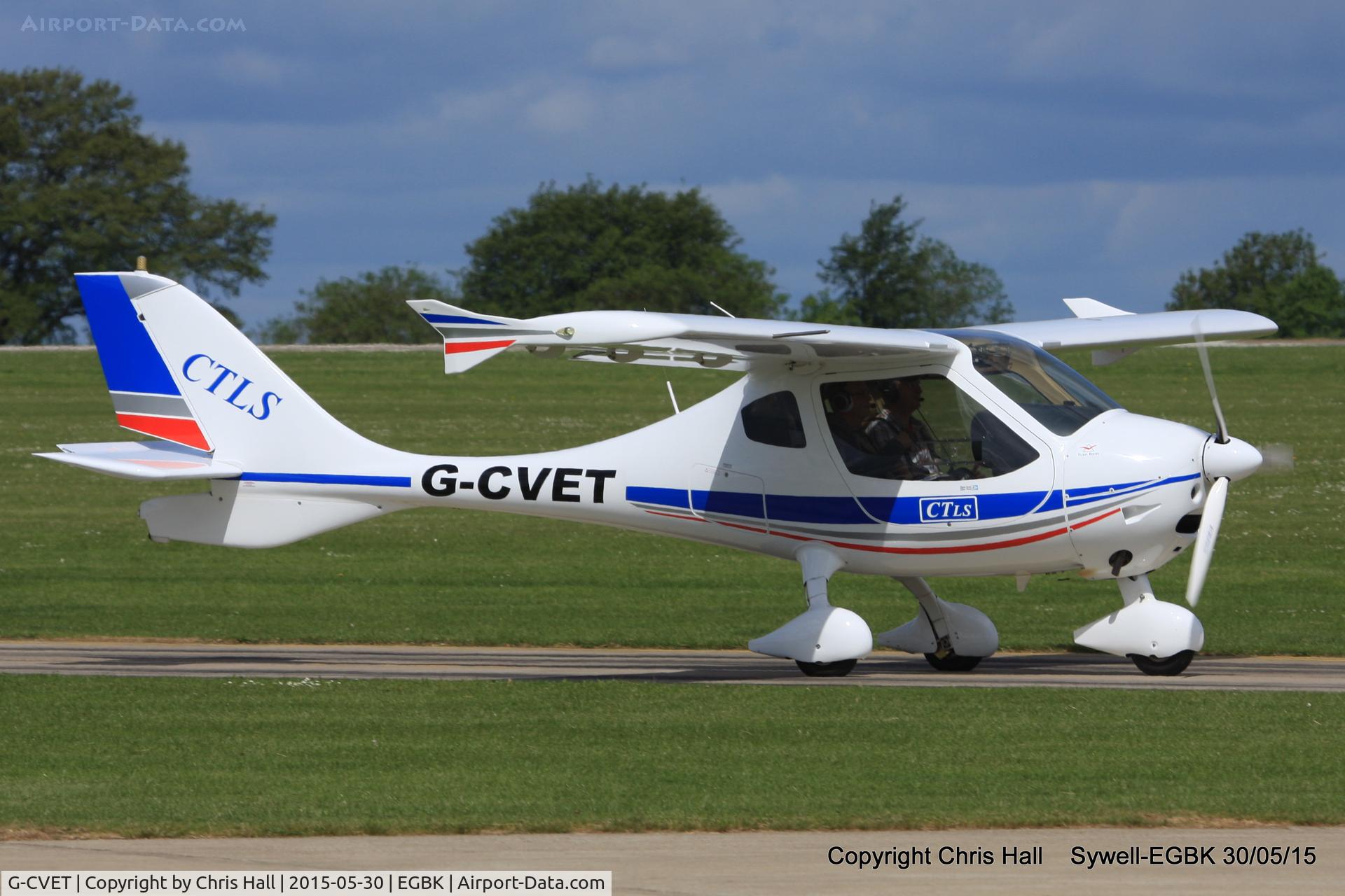 G-CVET, 2011 Flight Design CTLS C/N F-11-02-14, at Aeroexpo 2015