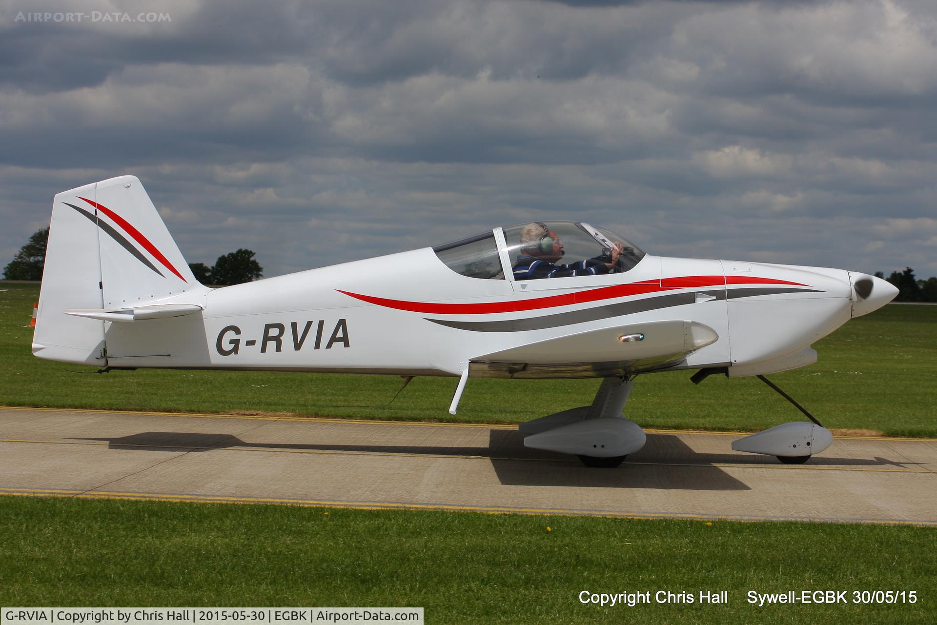 G-RVIA, 1998 Vans RV-6A C/N PFA 181-12289, at Aeroexpo 2015