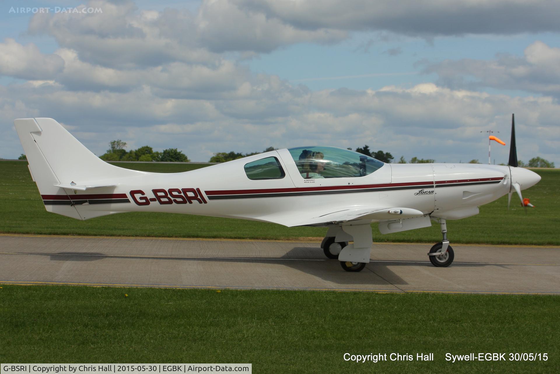 G-BSRI, 1992 Lancair 235 C/N PFA 191-11467, at Aeroexpo 2015
