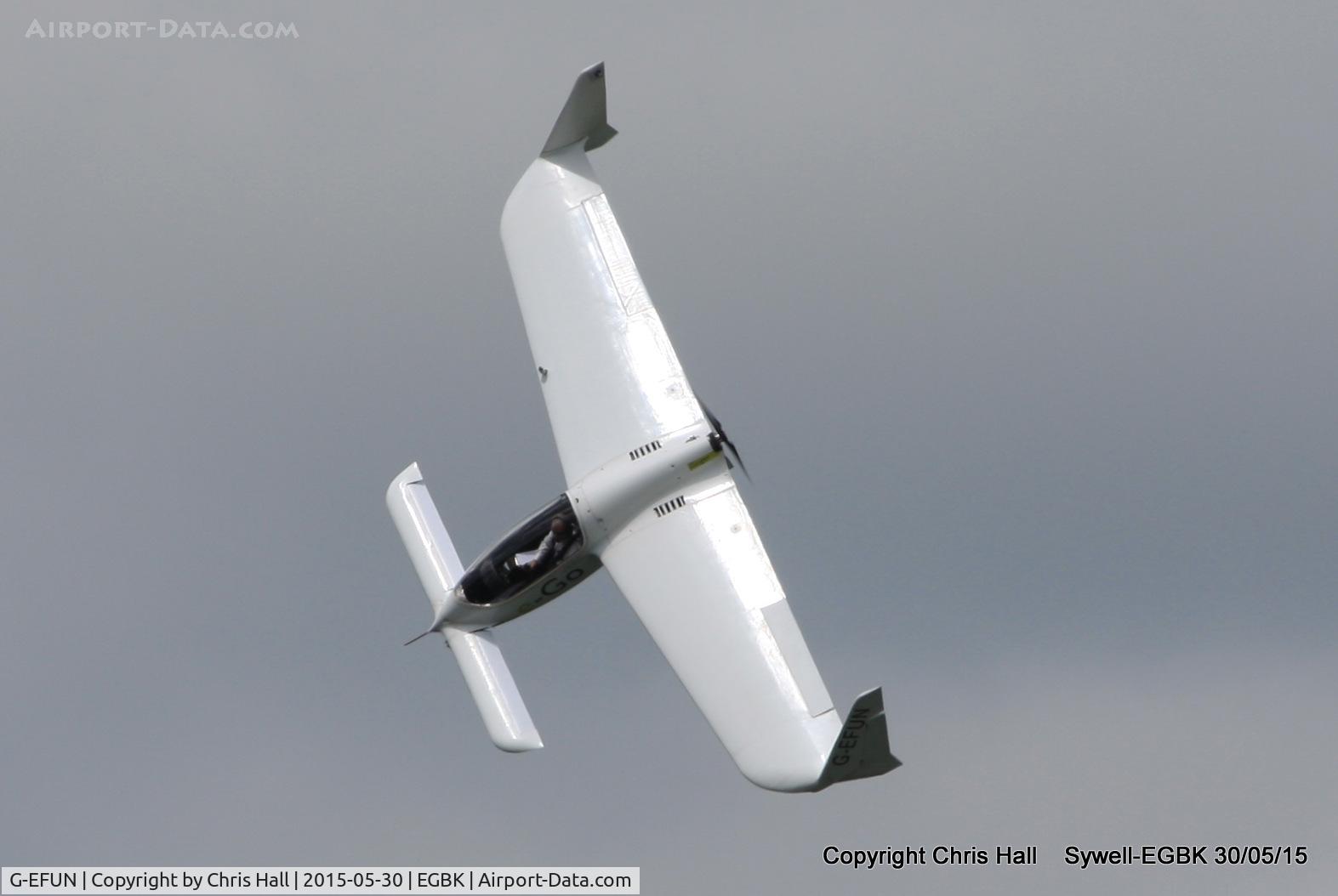 G-EFUN, 2008 e-GO Aeroplanes e-GO C/N SS001, at Aeroexpo 2015