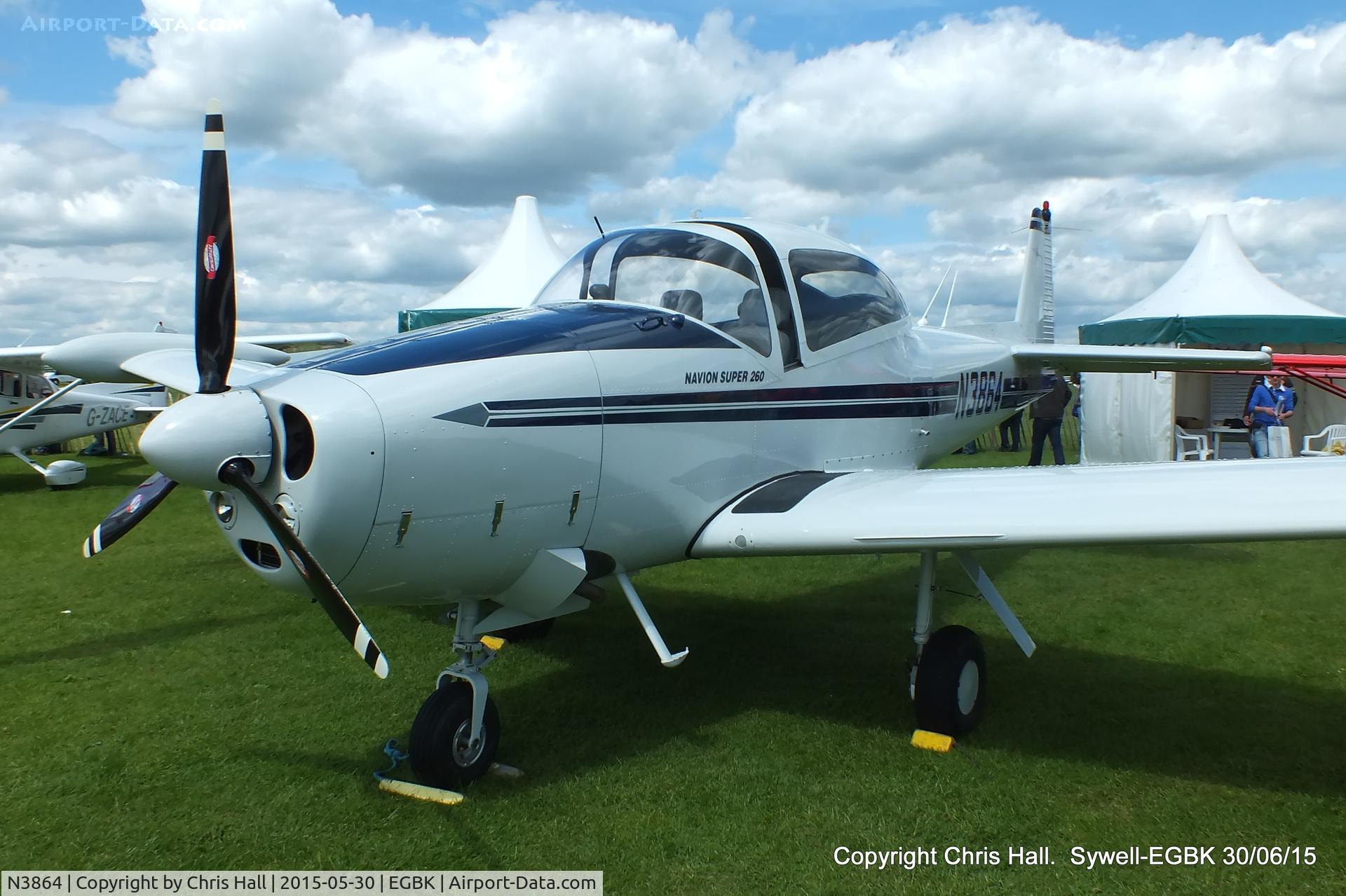 N3864, 1951 Ryan Navion B C/N NAV-4-2285B, at Aeroexpo 2015