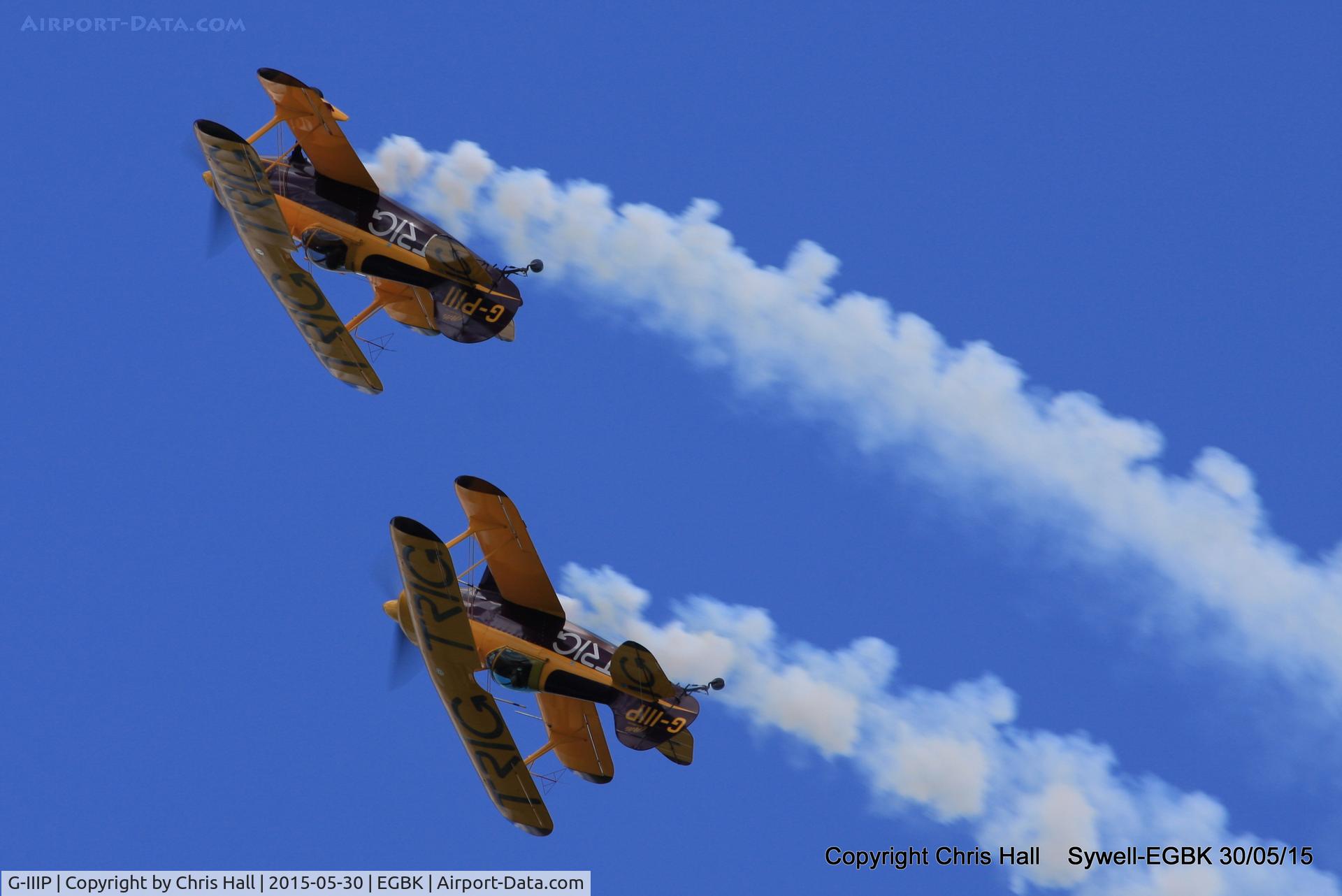 G-IIIP, 1984 Pitts S-1D Special C/N PFA 009-10195, at Aeroexpo 2015