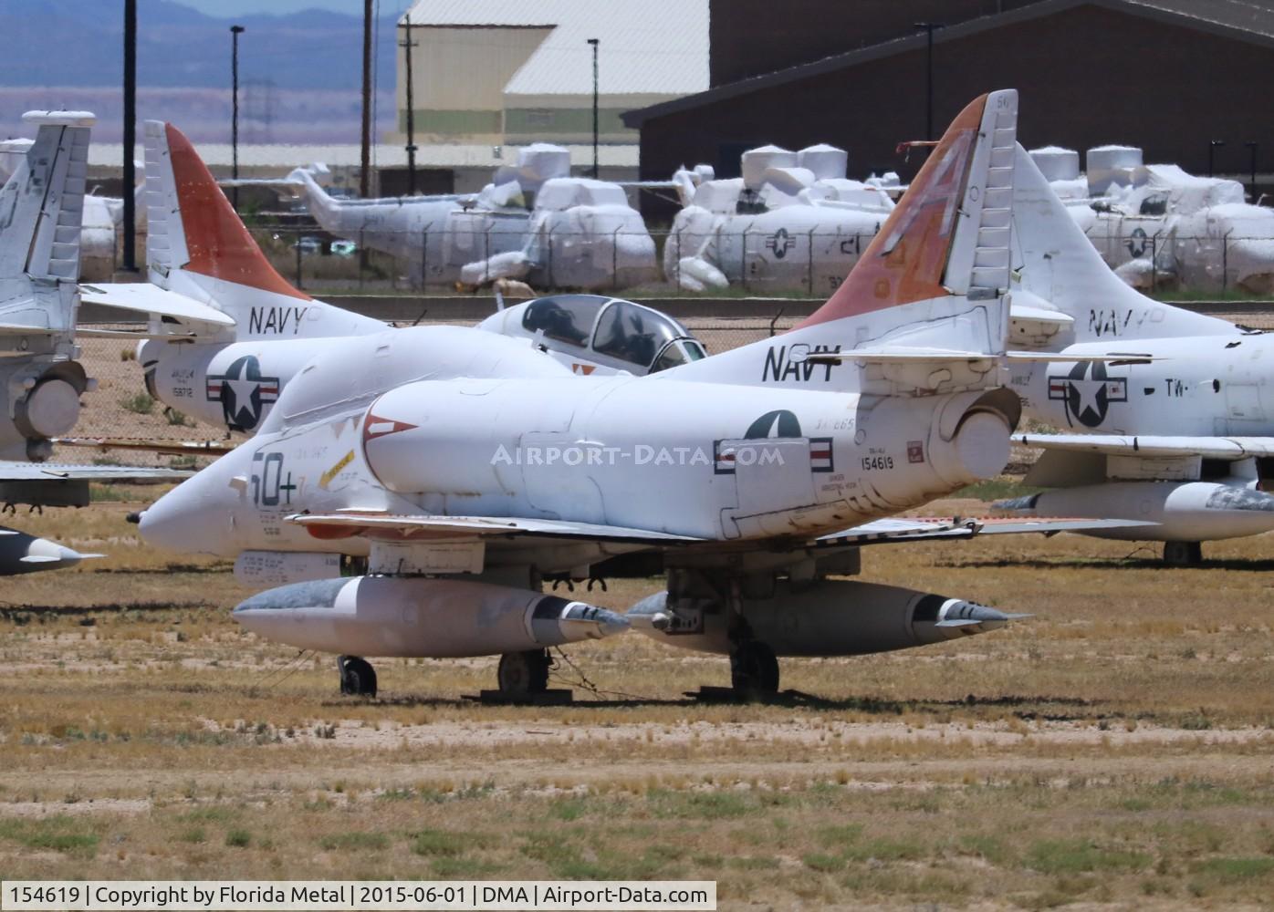 154619, Douglas TA-4J Skyhawk C/N 13737, TA-4J