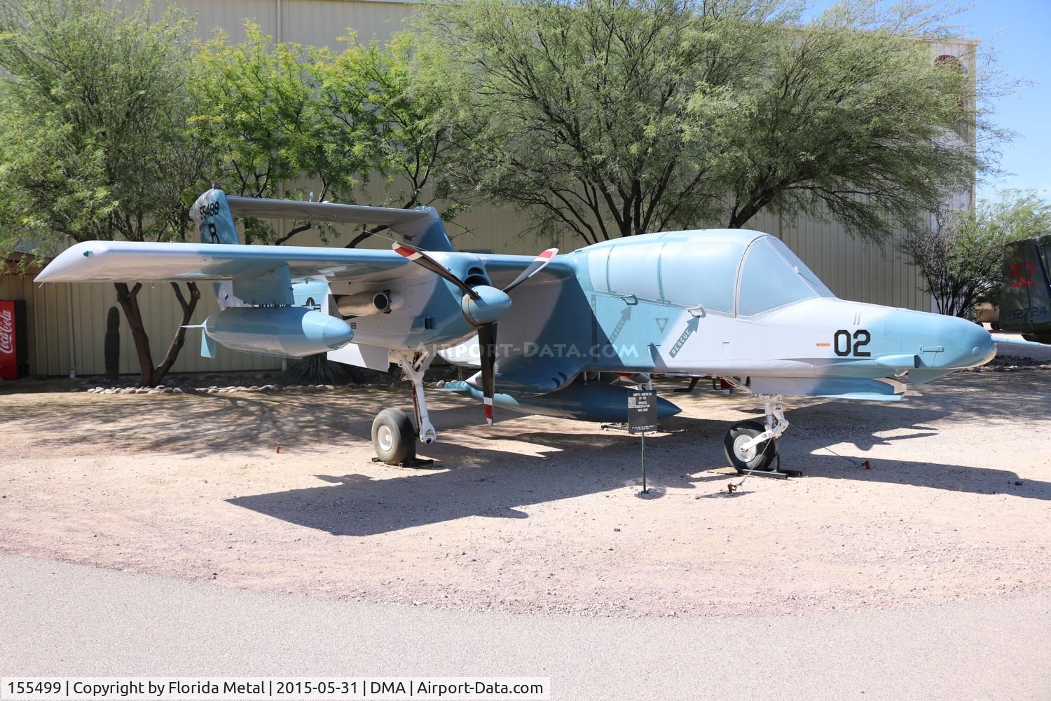 155499, North American Rockwell OV-10D Bronco C/N 305-110, OV-10D