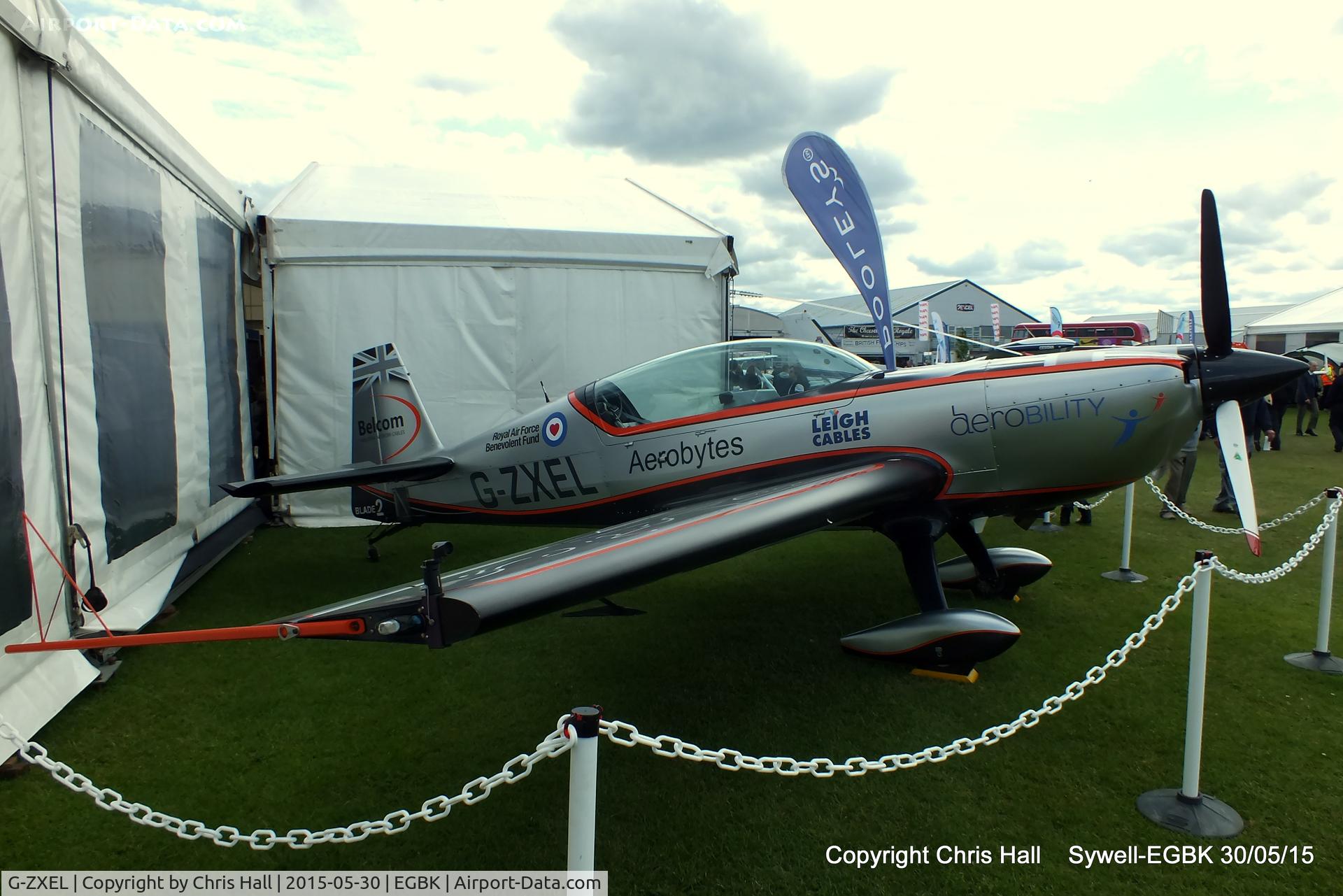 G-ZXEL, 2006 Extra EA-300L C/N 1224, at Aeroexpo 2015