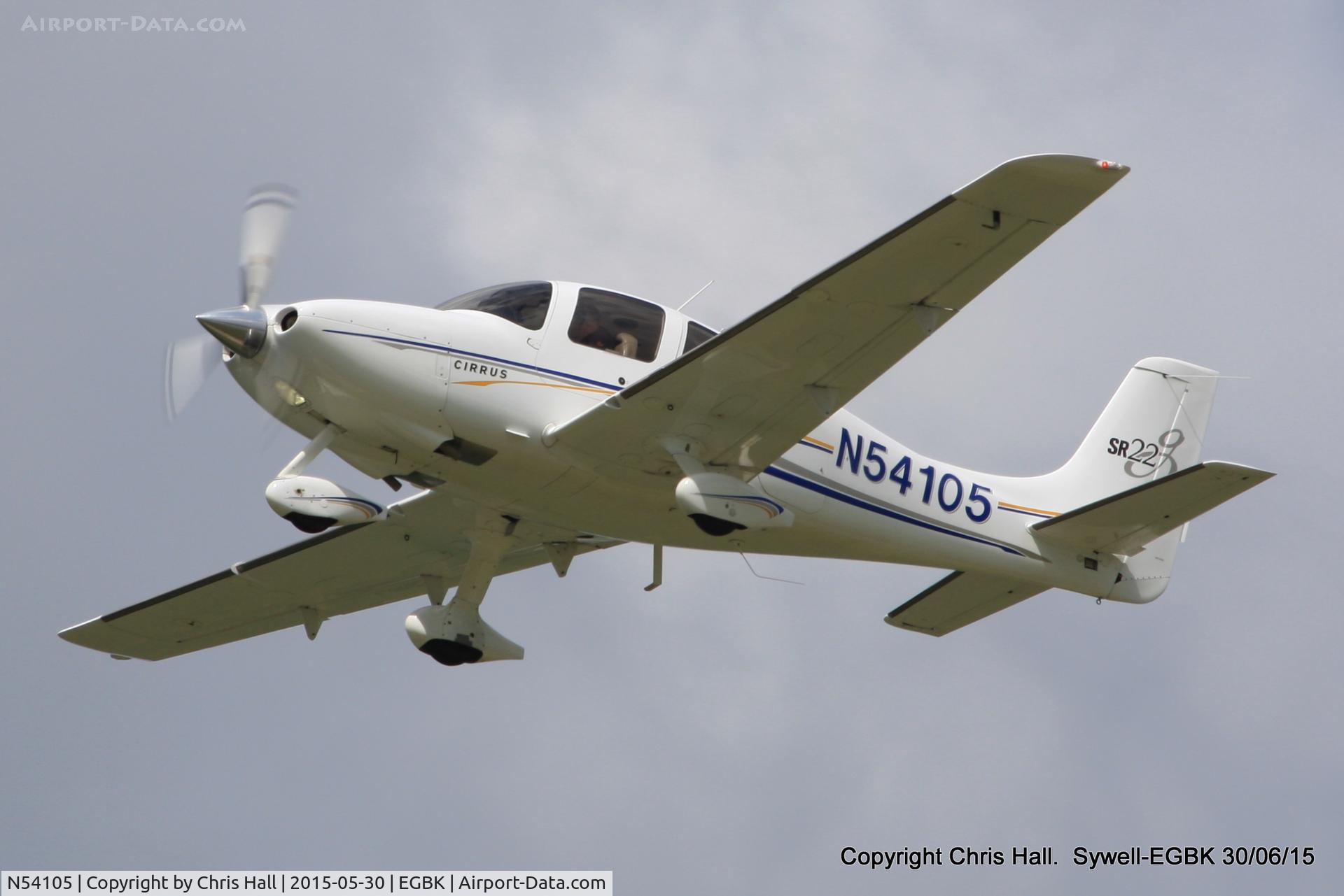 N54105, 2004 Cirrus SR22 G2 C/N 1139, at Aeroexpo 2015
