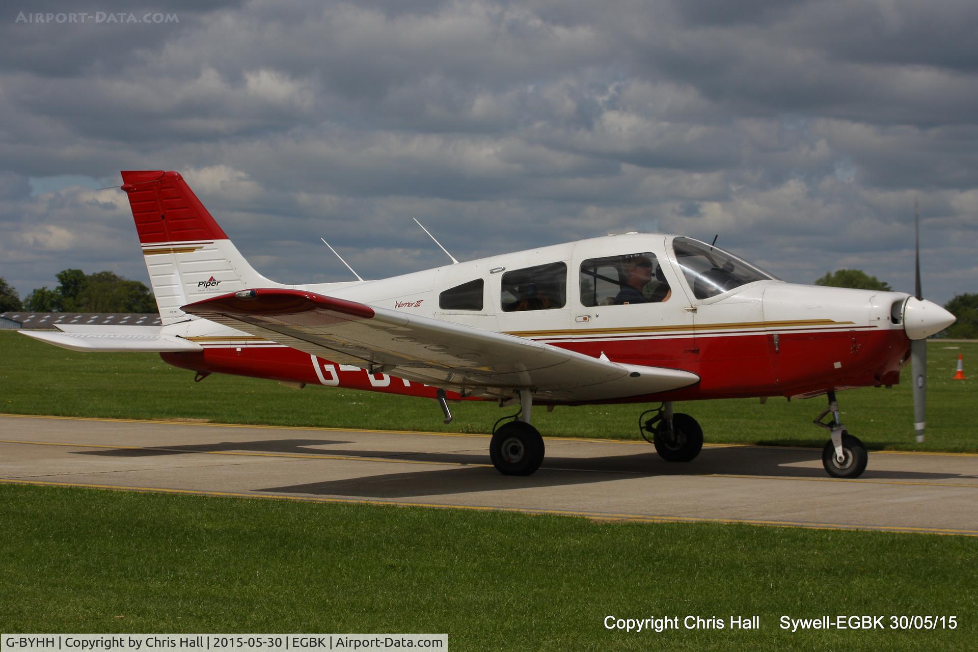 G-BYHH, 1999 Piper PA-28-161 Warrior III C/N 2842050, at Aeroexpo 2015