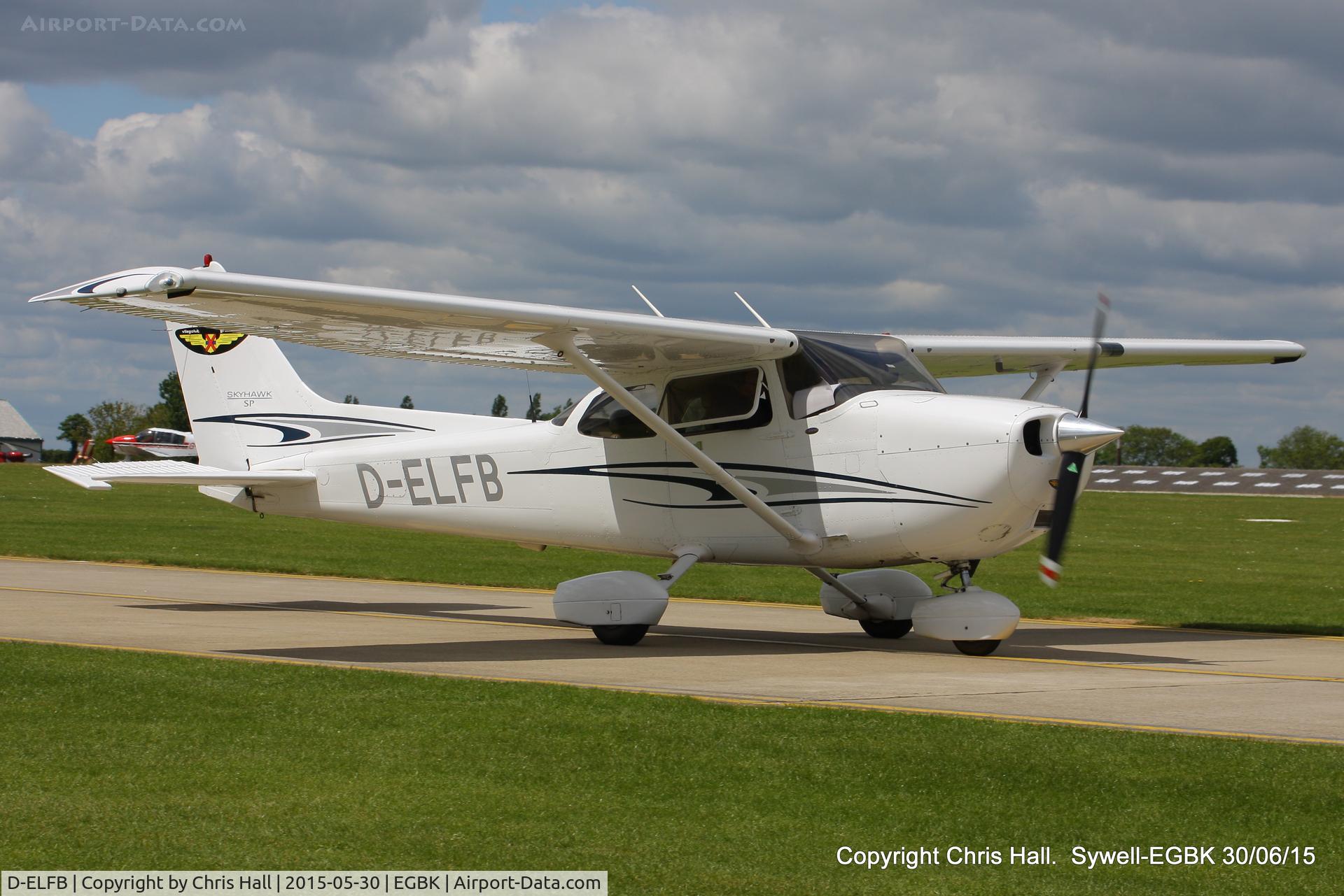 D-ELFB, 2005 Cessna 172S Skyhawk SP C/N 172S9837, at Aeroexpo 2015