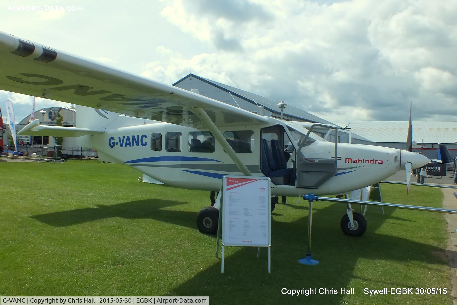 G-VANC, 2006 Gippsland GA-8 Airvan C/N GA8-06-097, at Aeroexpo 2015