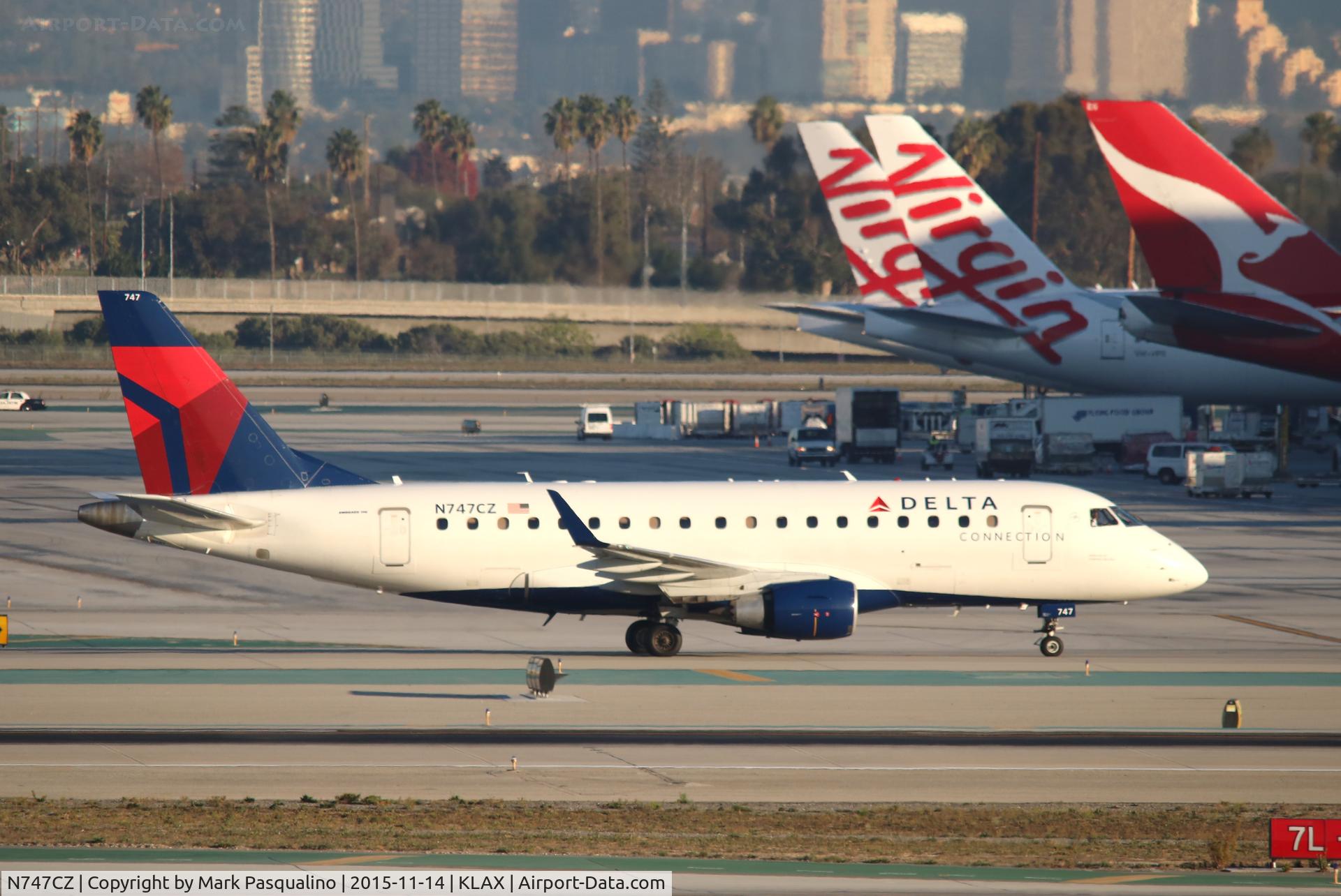 N747CZ, Embraer 170LR (ERJ-170-100LR) C/N 17000187, ERJ 170-200 LR