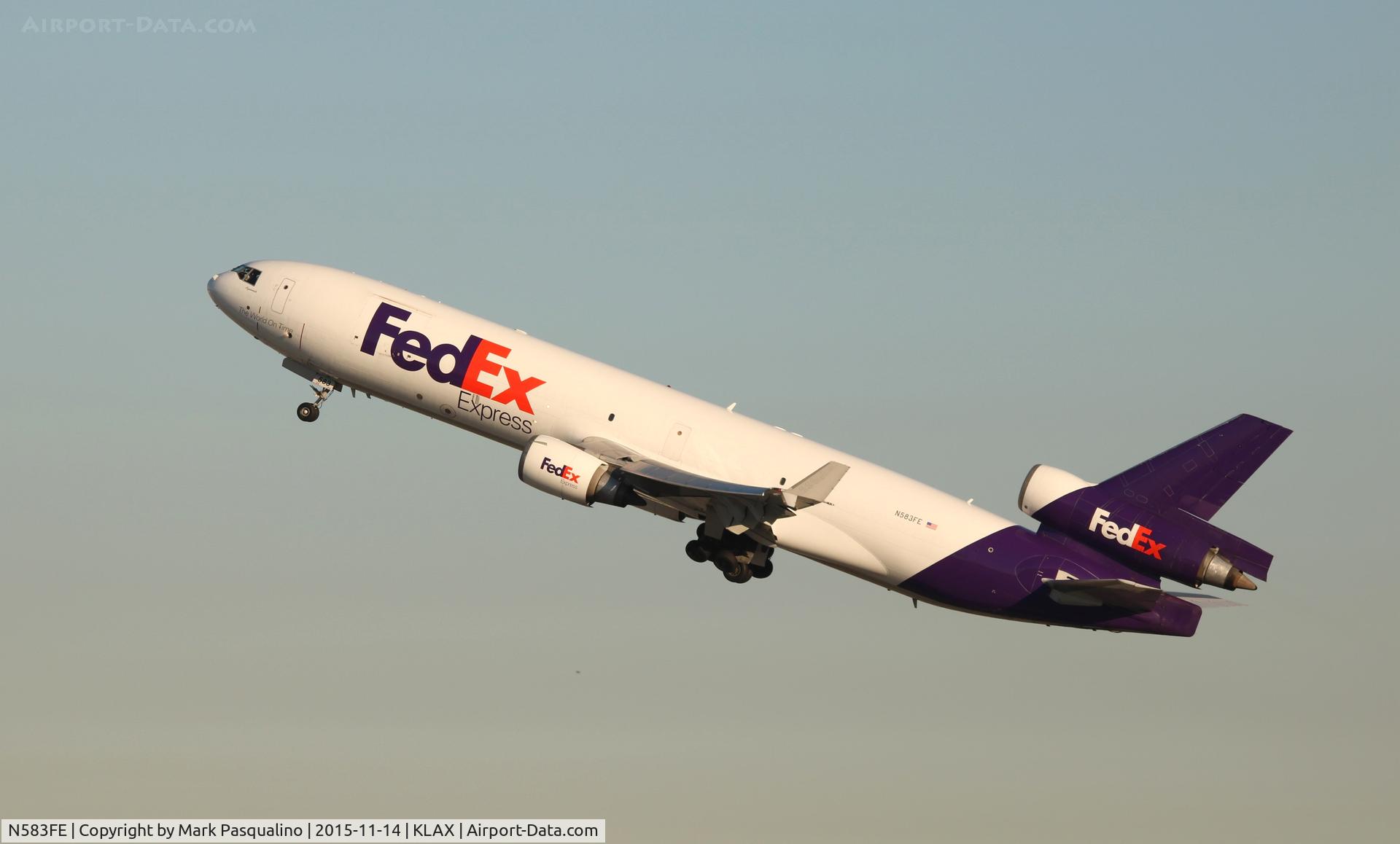 N583FE, 1991 McDonnell Douglas MD-11F C/N 48421, MD-11F