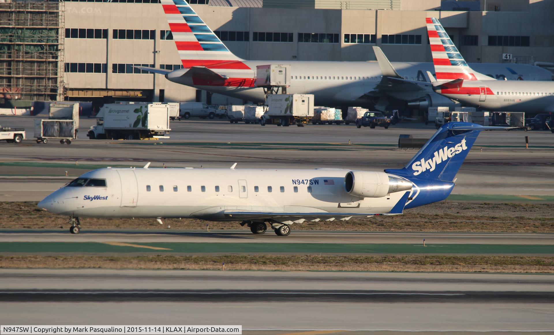 N947SW, 2003 Bombardier CRJ-200LR (CL-600-2B19) C/N 7786, CL-600-2B19