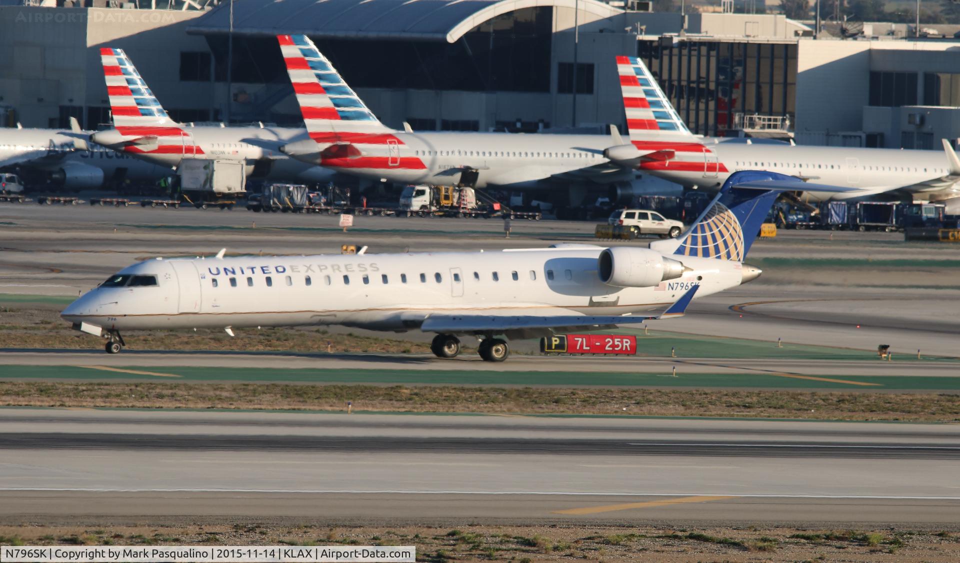 N796SK, Bombardier CRJ-702ER (CL-600-2C10) Regional Jet C/N 10300, CL-600-2C10