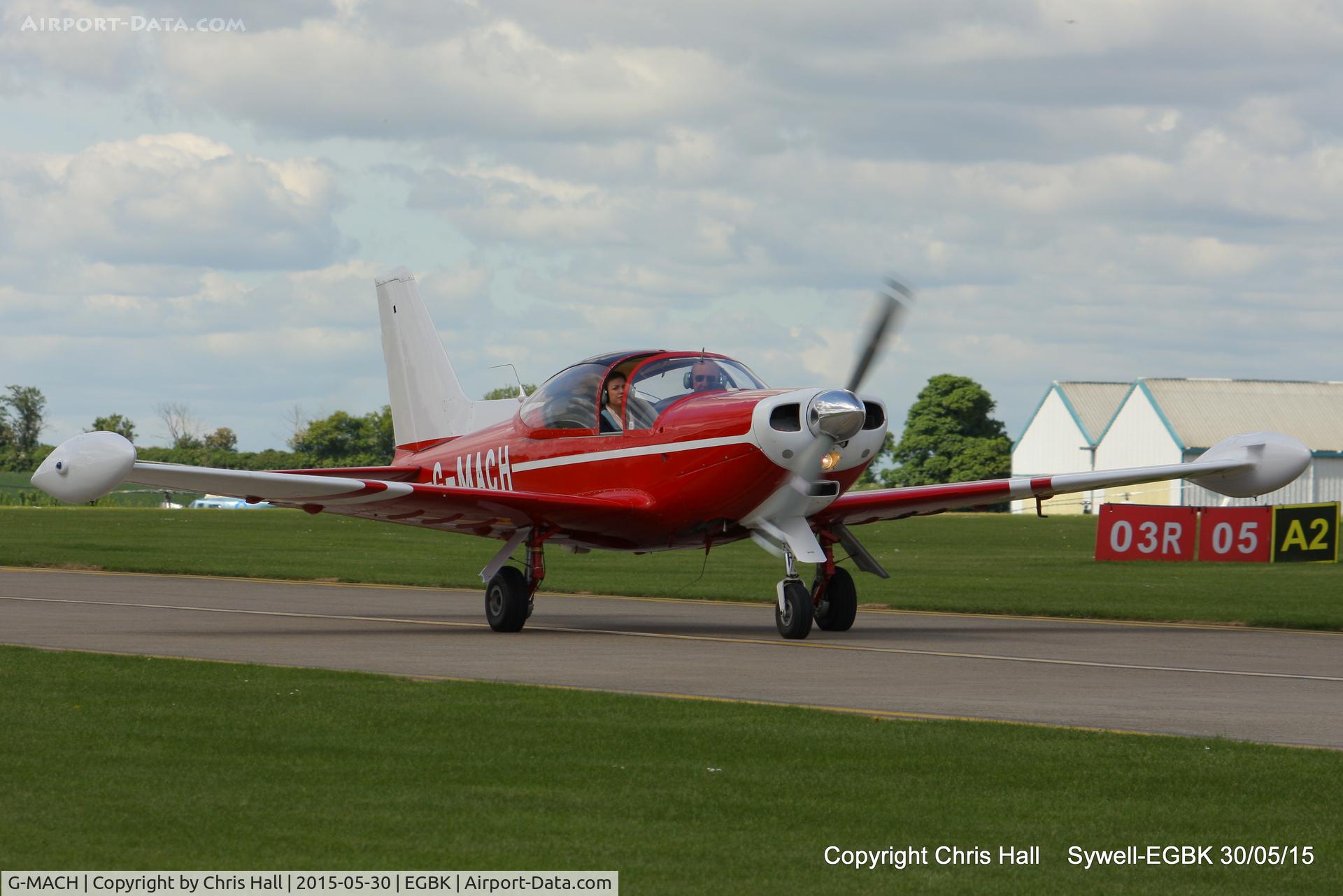 G-MACH, 1968 SIAI-Marchetti F-260 C/N 114, at Aeroexpo 2015