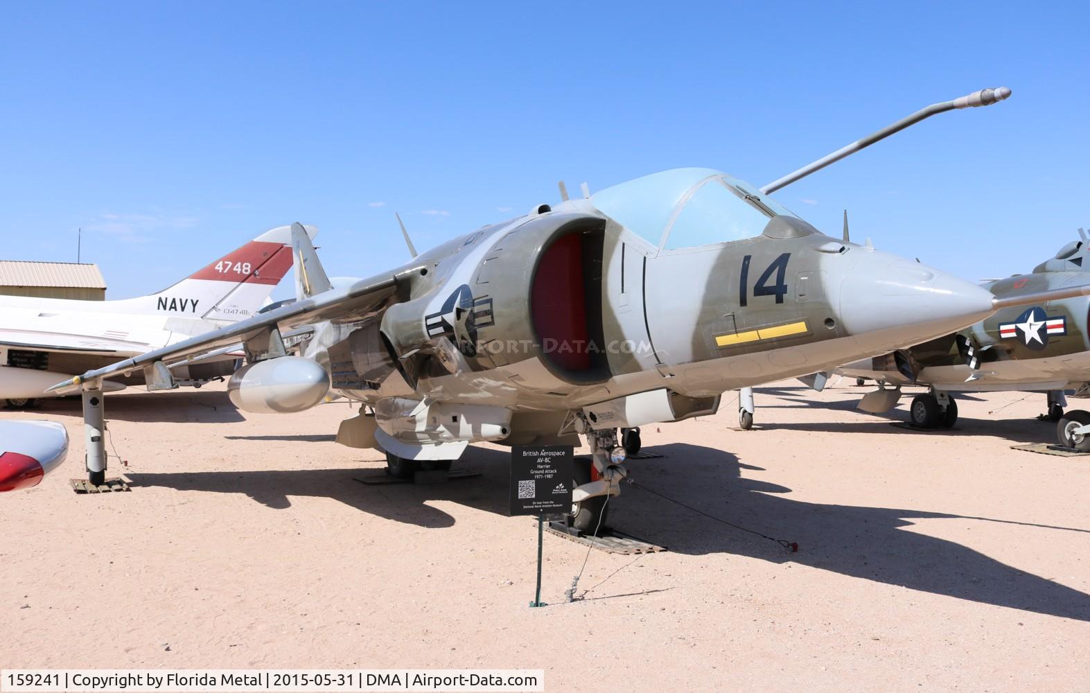 159241, Hawker Siddeley AV-8A Harrier C/N 712172, AV-8A