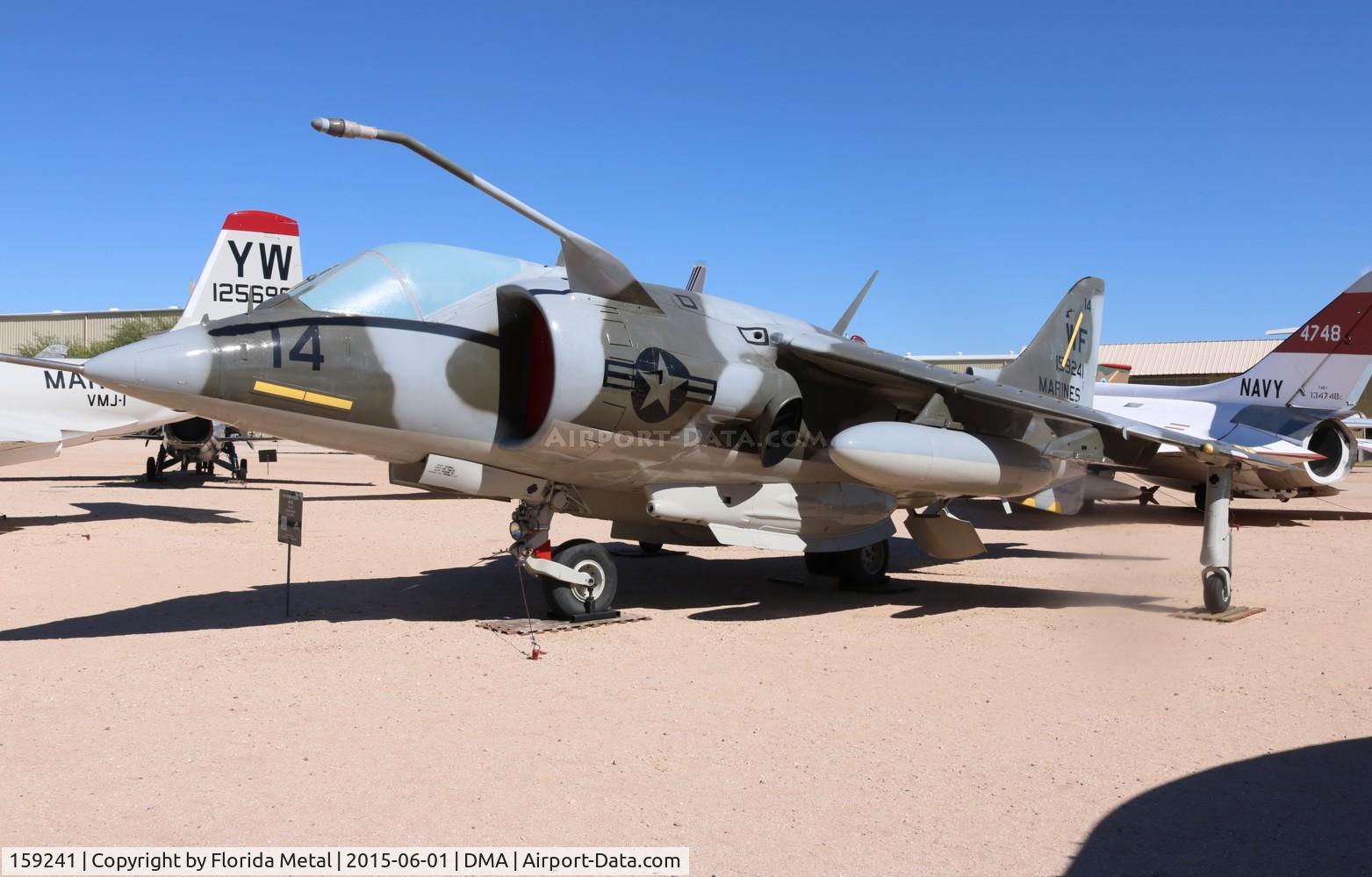 159241, Hawker Siddeley AV-8A Harrier C/N 712172, AV-8A