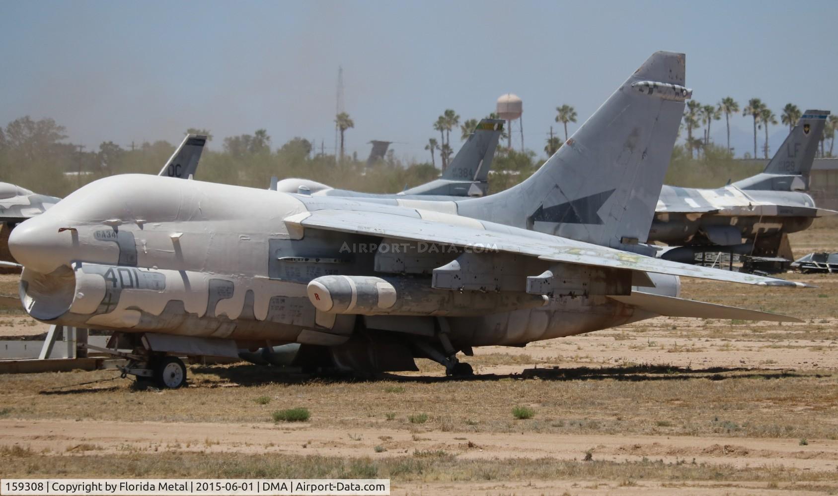 159308, LTV A-7E Corsair II C/N E-446, A-7E Corsair