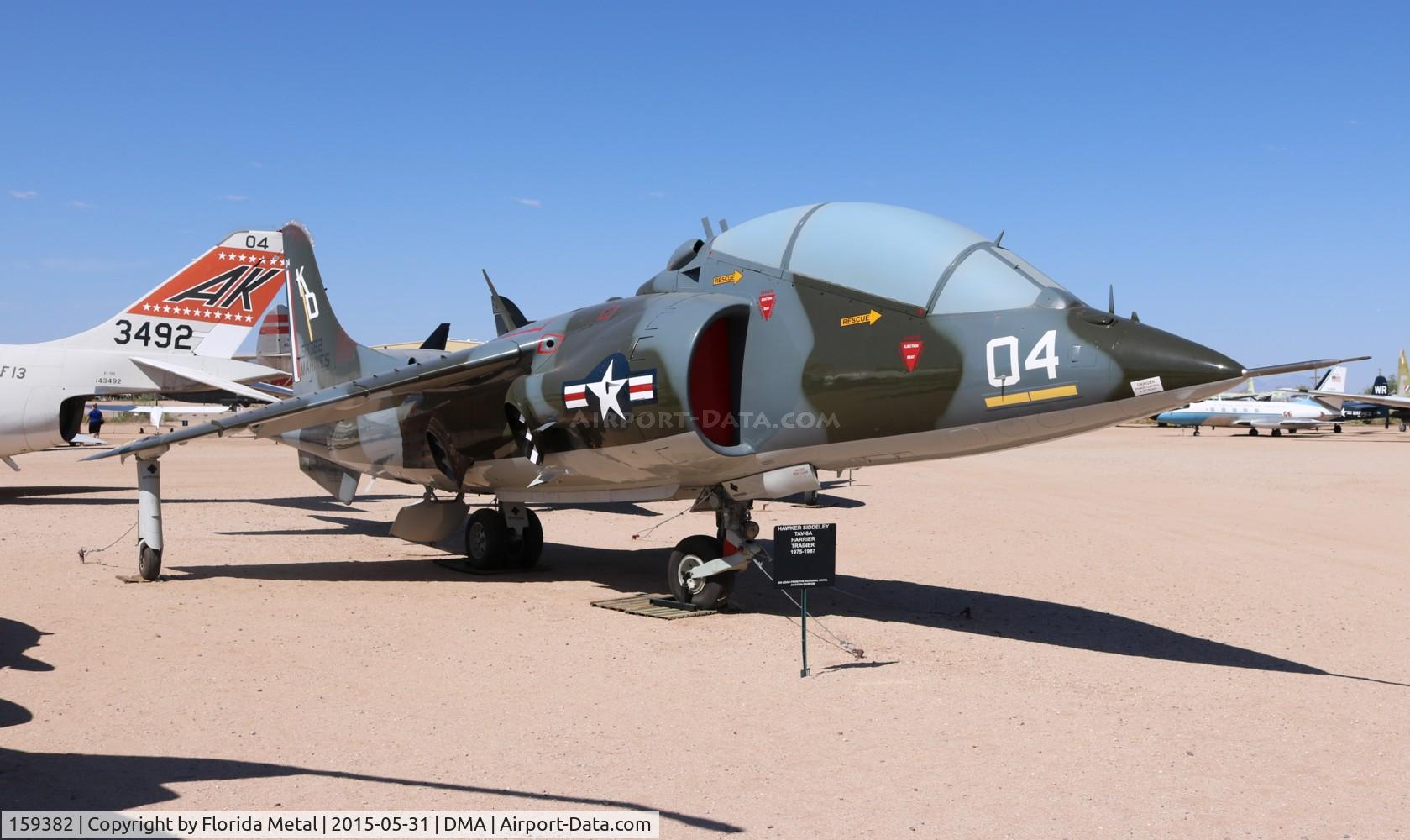159382, Hawker Siddeley TAV-8A Harrier C/N 212022, TAV-8 Harrier