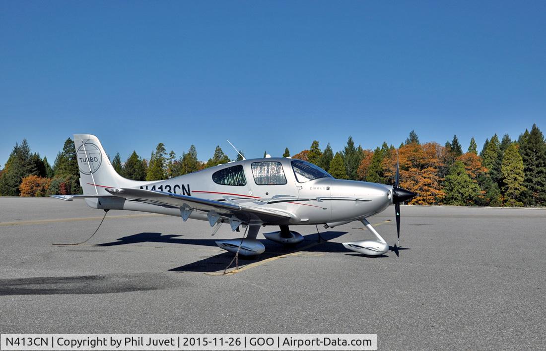 N413CN, Cirrus SR22 GTS Turbo C/N 3651, Note that this aircraft now has a four blade prop.. In 2013 it carried a three blade prop..