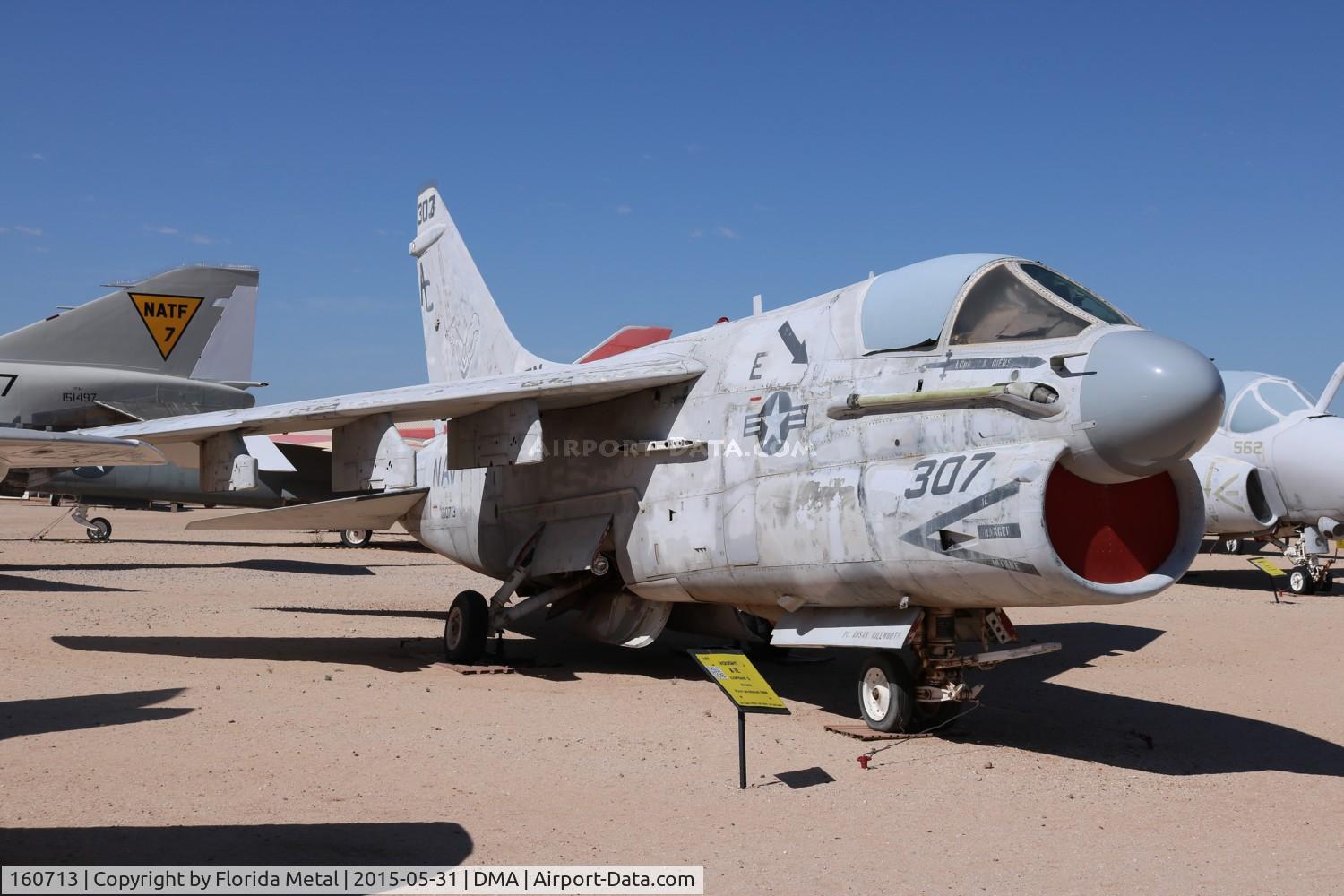 160713, LTV A-7E Corsair II C/N E-546, A-7E Corsair
