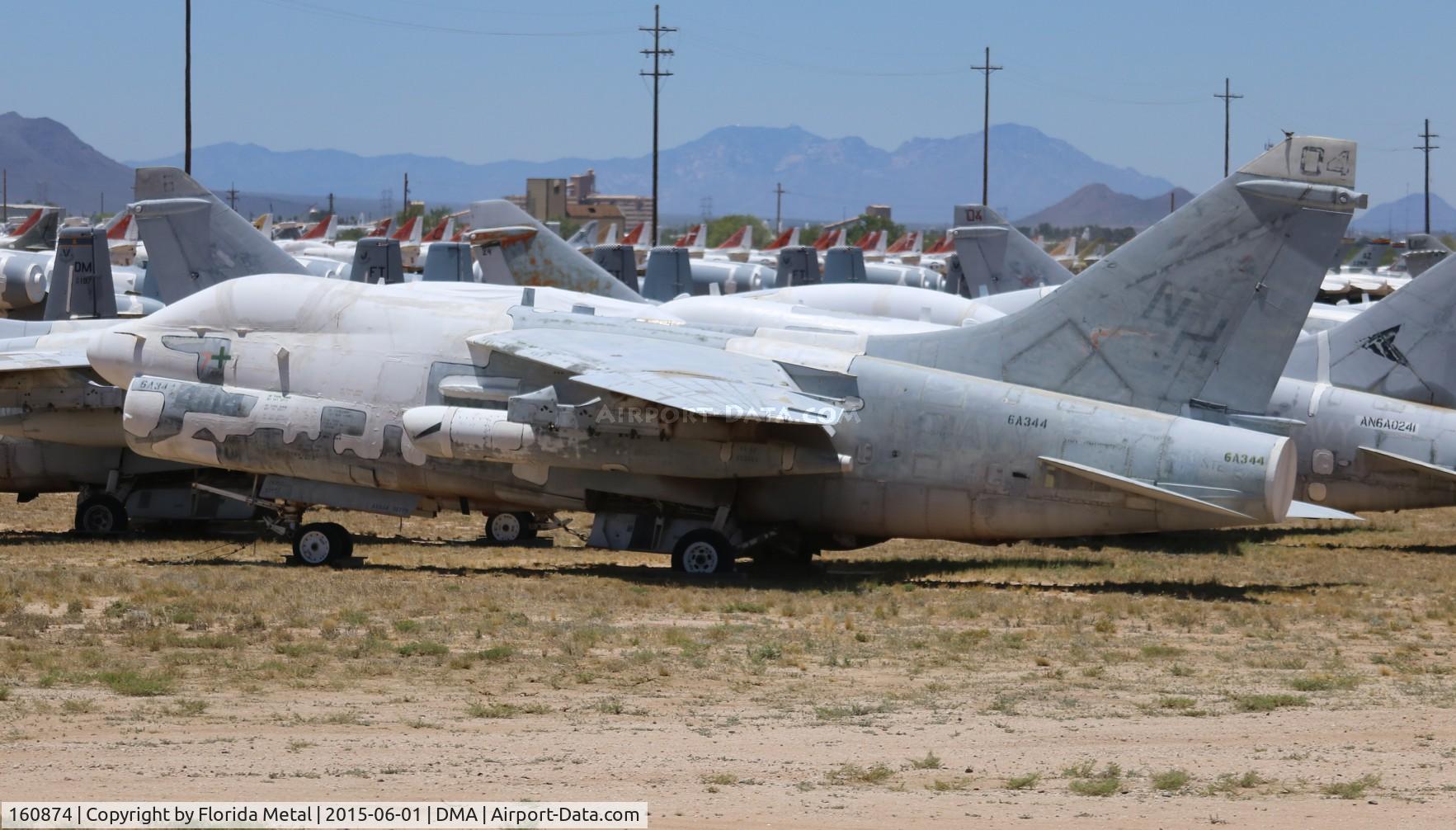 160874, LTV A-7E Corsair II C/N E-590, A-7 Corsair II