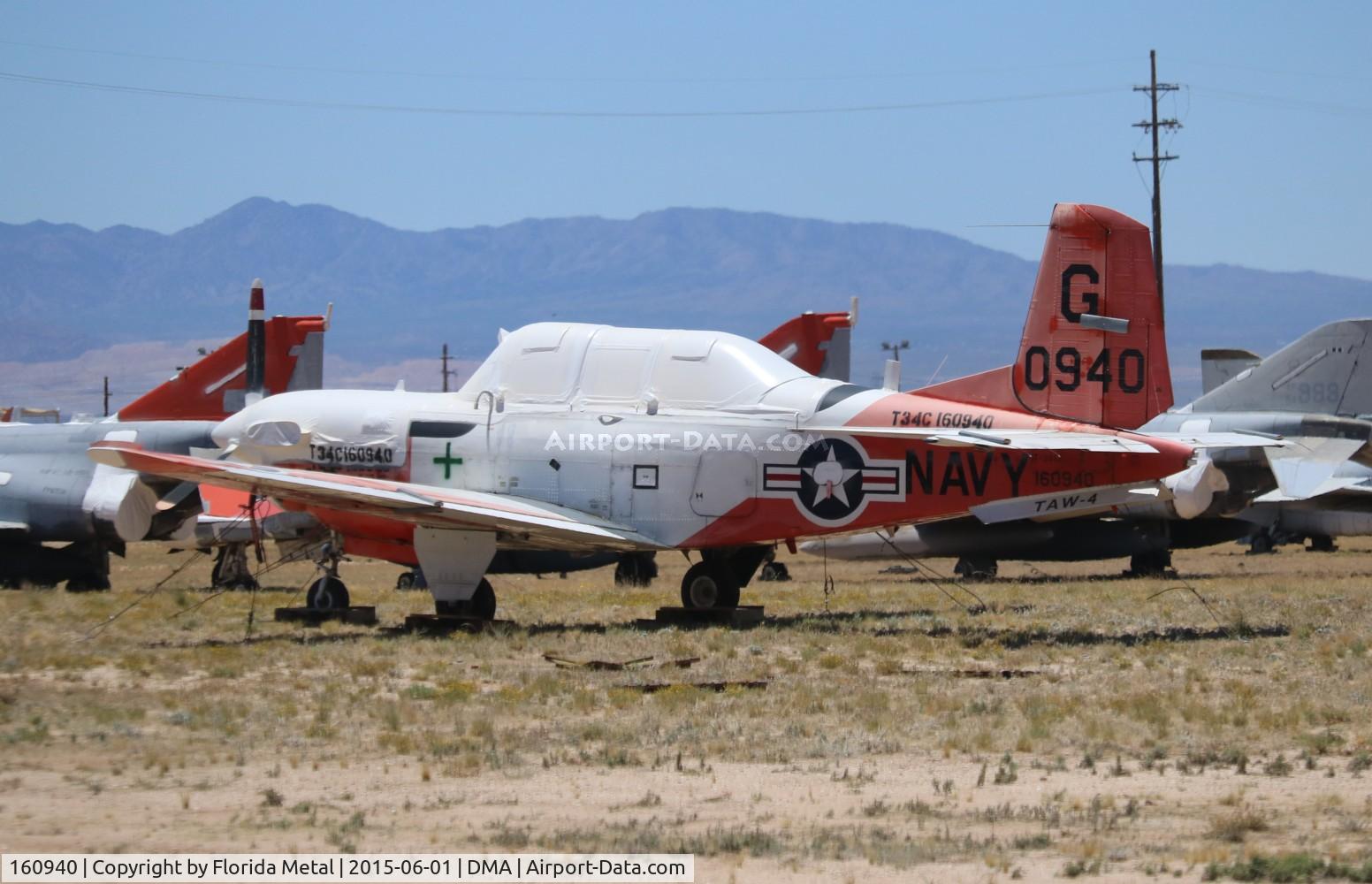 160940, Beech T-34C Turbo Mentor C/N GL-126, T-34C Turbo Mentor