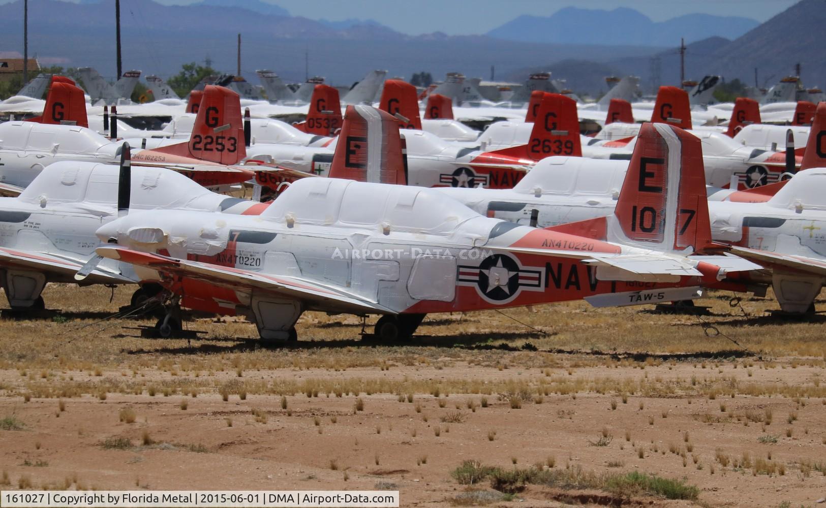 161027, Beech T-34C Turbo Mentor C/N GL-161, T-34C