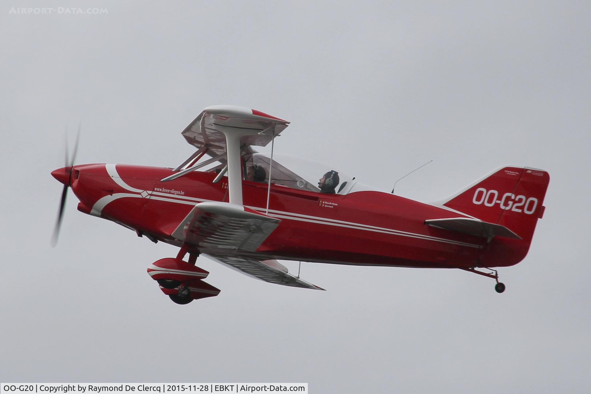 OO-G20, 2003 B & F Funk FK-12 Comet C/N 012-059, Take-off.
