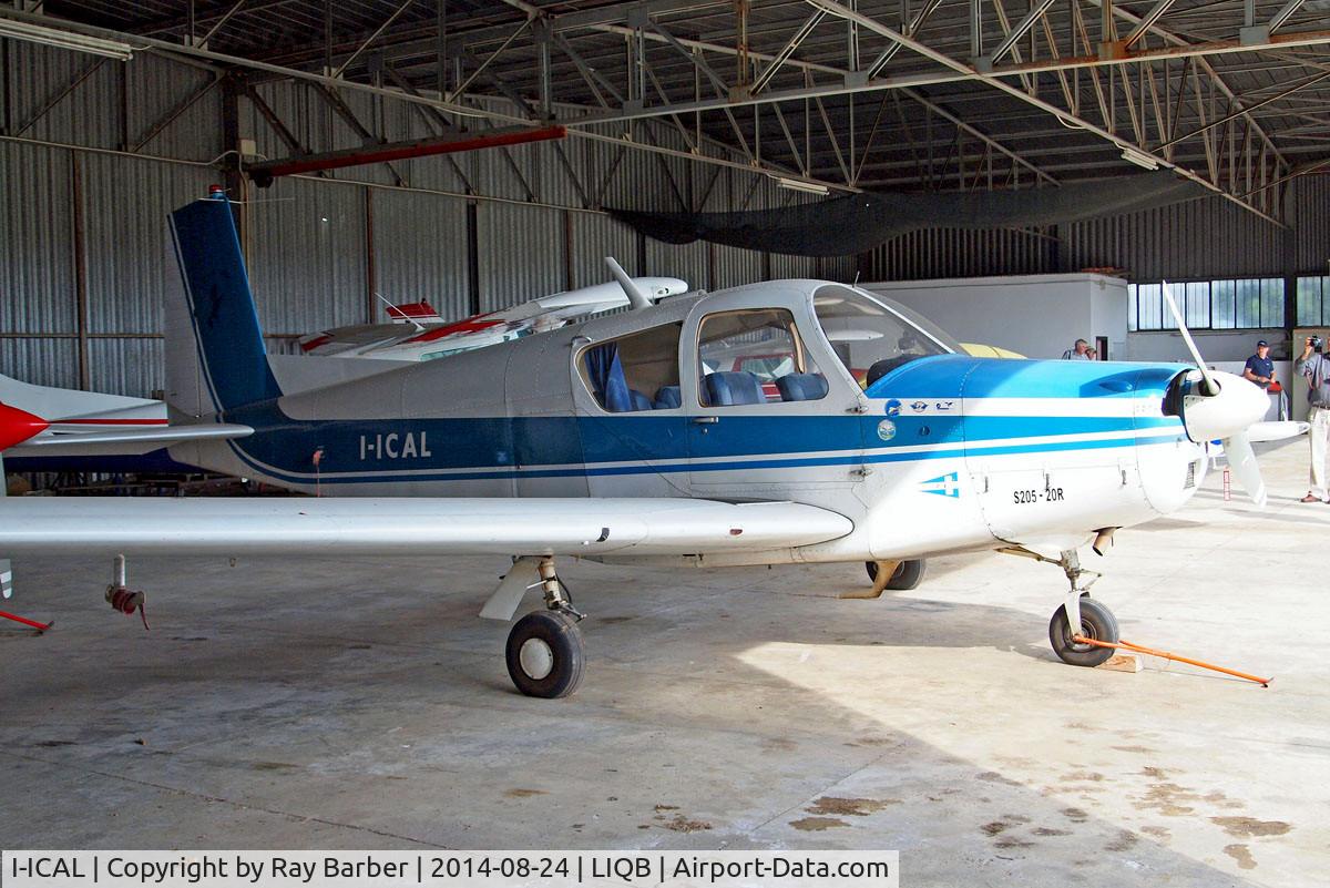 I-ICAL, 1978 SIAI-Marchetti S-205-20R C/N 06-022, SIAI-Marchetti S.205-20R [06-022] Arezzo~I 24/08/2014