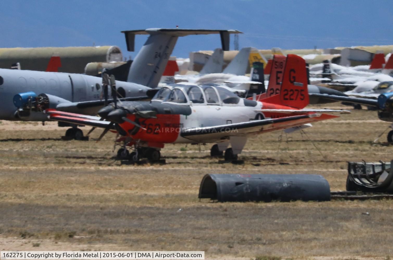 162275, Raytheon T-34C Turbo Mentor C/N GL-273, T-34C